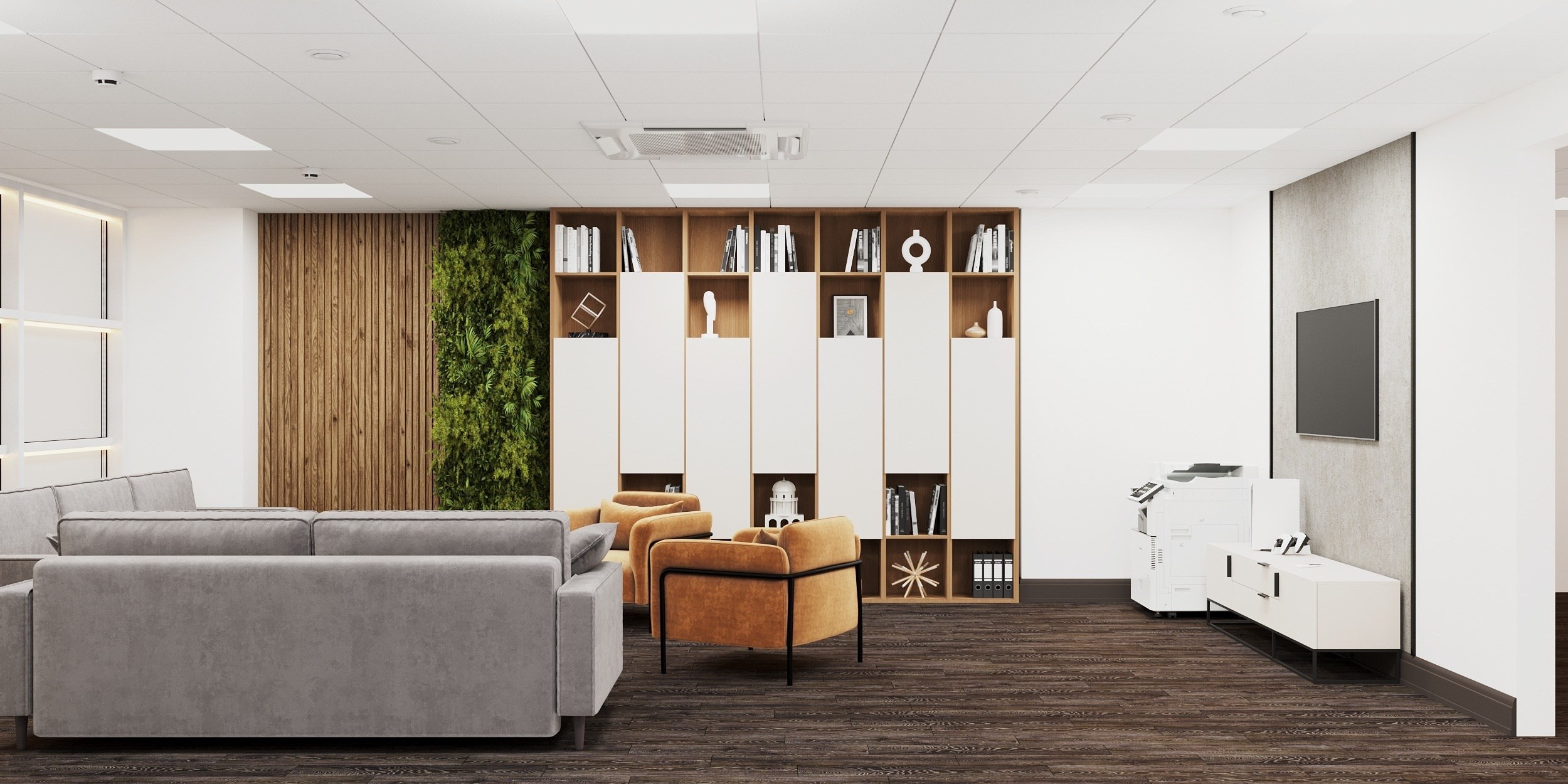 Офис БЦ «Сенатор». Дизайнер интерьера в Санкт-Петербурге Ольга Рытаровская