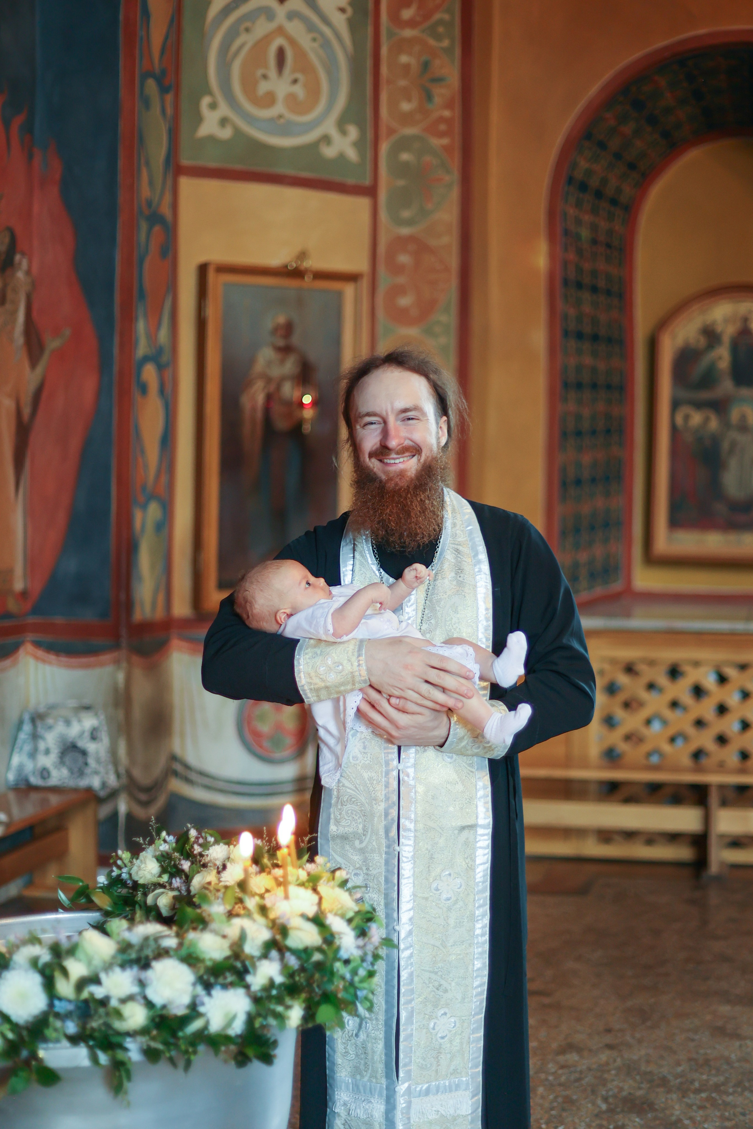 Крещение, Свято-Троицкая Сергиева Лавра. Фотограф новорожденных. Детский и семейный фотограф Марьяна Юдина