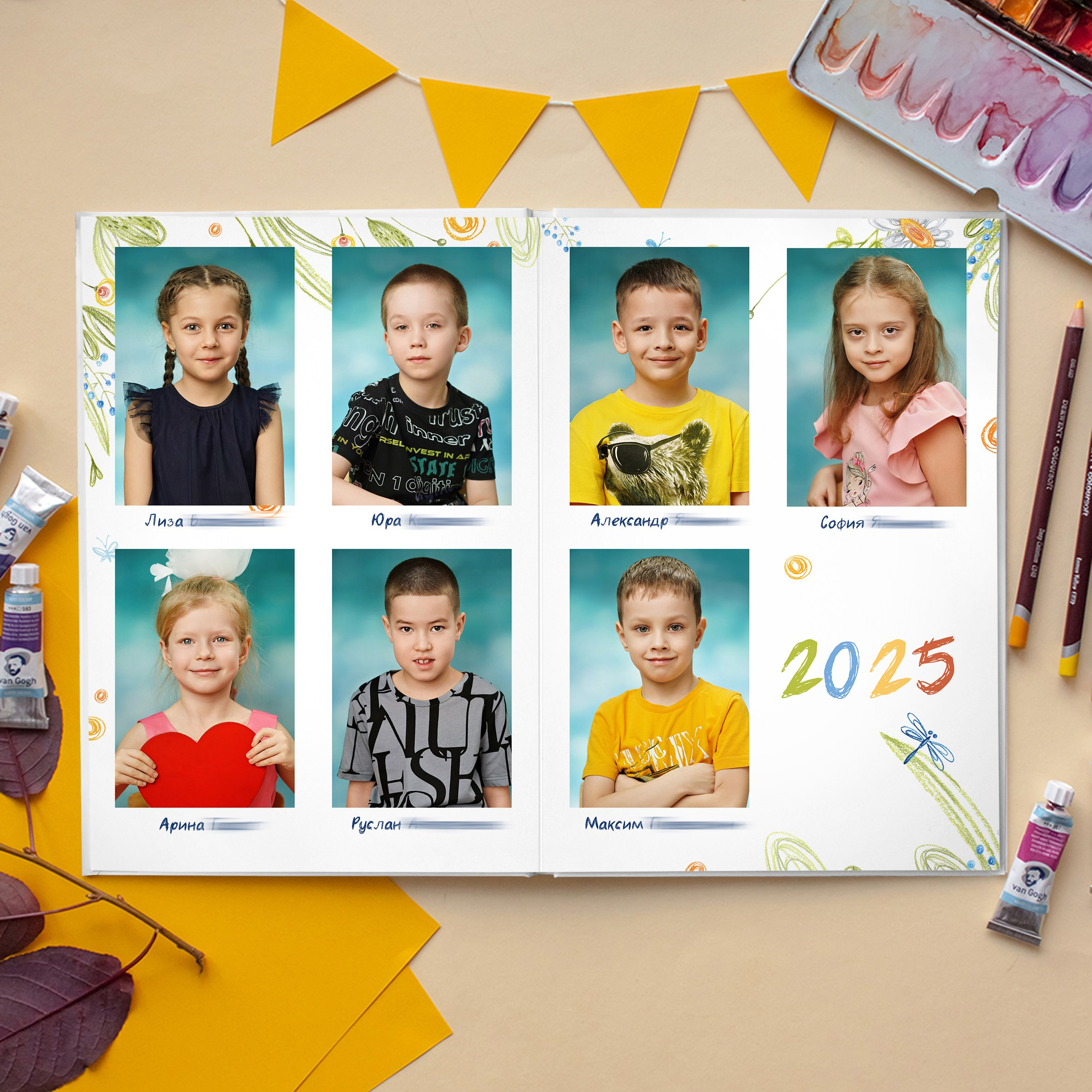 Персональный альбом в детский сад. GOTRA — выпускные альбомы в Тюмени