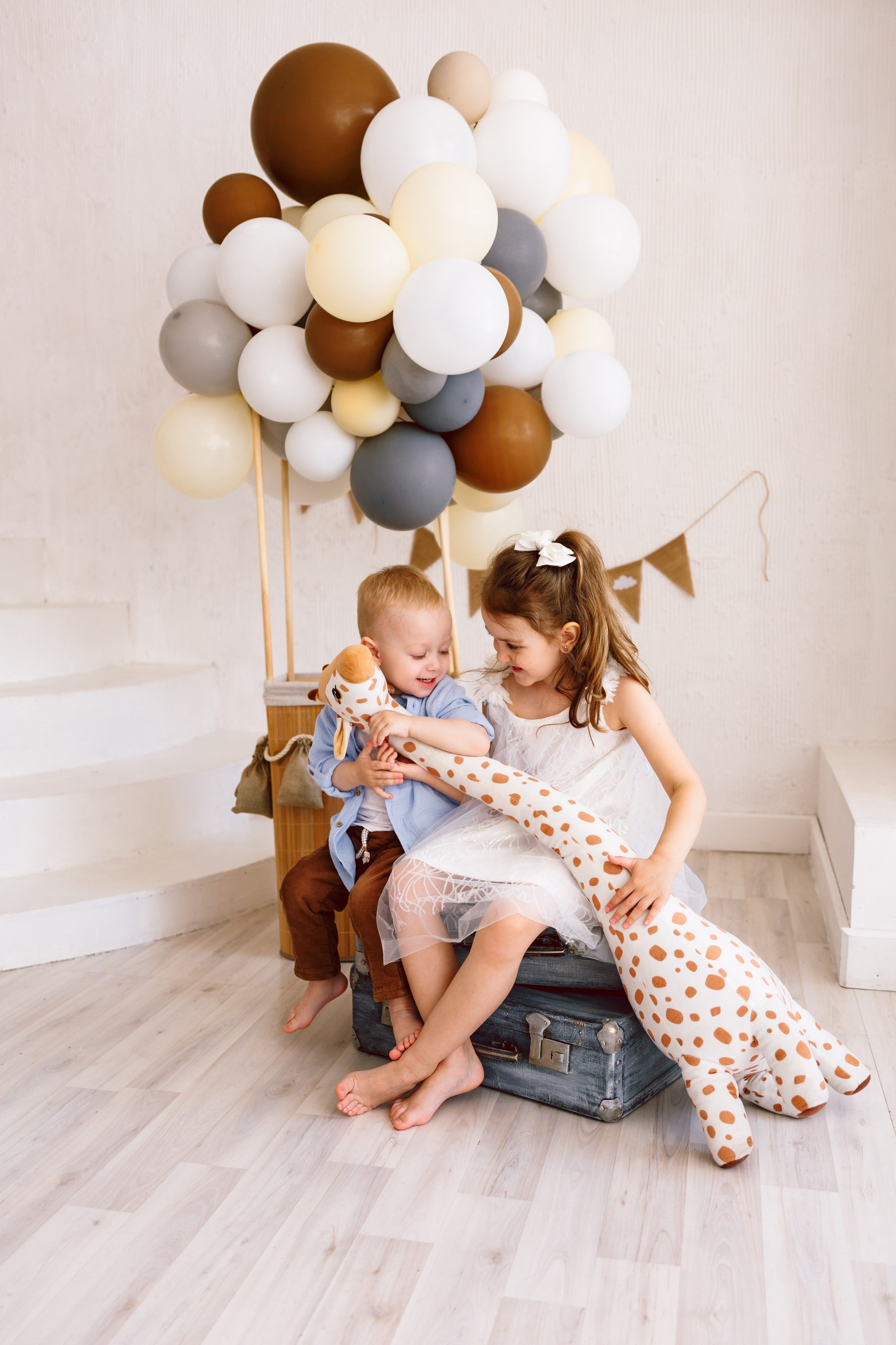 Фотодень «на воздушном шаре» № 1. Фотограф новорожденных Тверь Диана Муляева