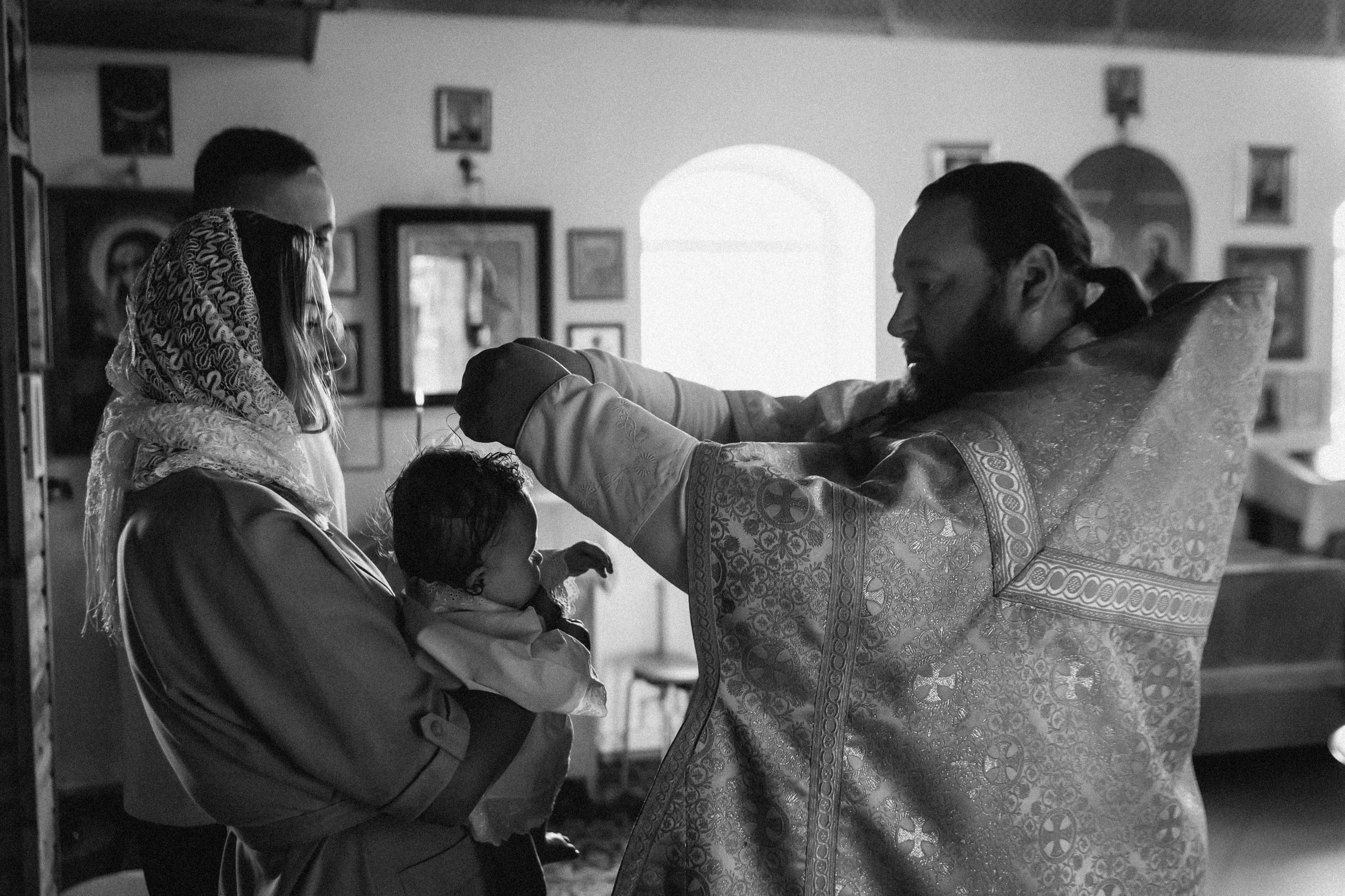 Крещение Николь. Семейный фотограф Минск Усова Ольга