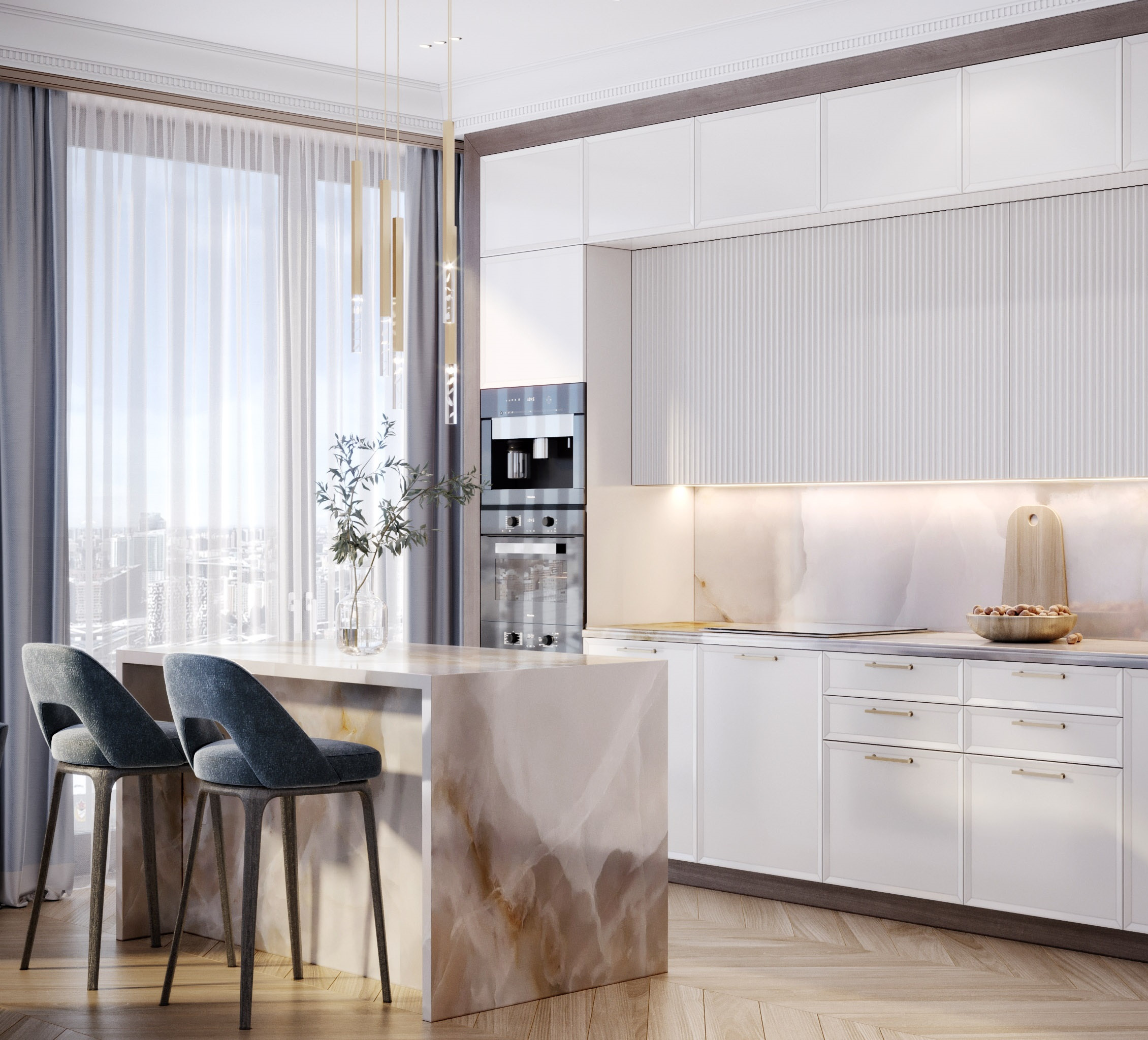 ЖК Прайм парк. Дизайн интерьера в Москве