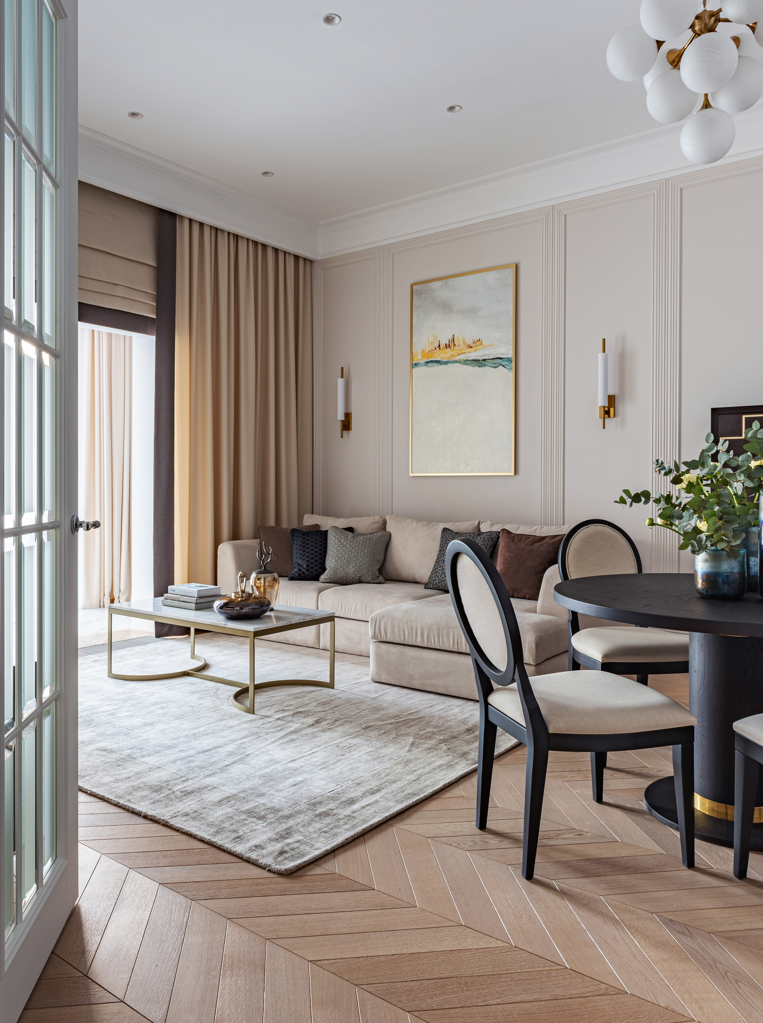 ЖК Садовые кварталы. Дизайн интерьера в Москве