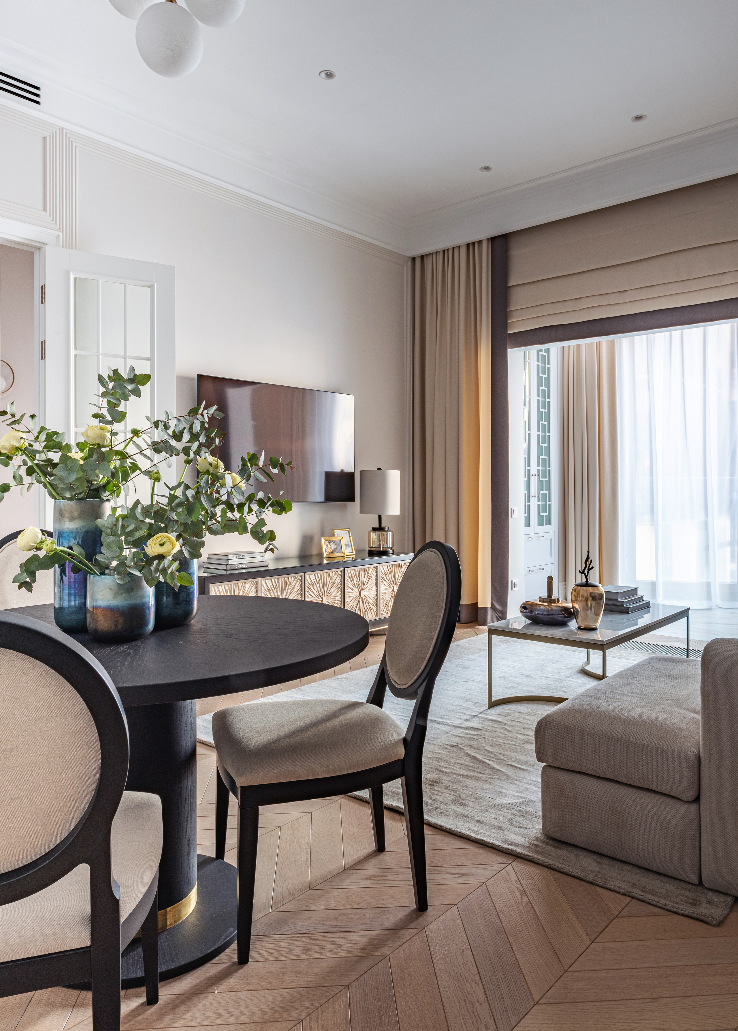 ЖК Садовые кварталы. Дизайн интерьера в Москве