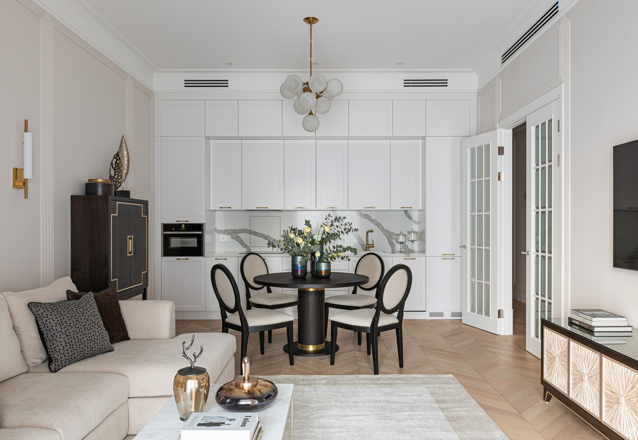 ЖК Садовые кварталы. Дизайн интерьера в Москве