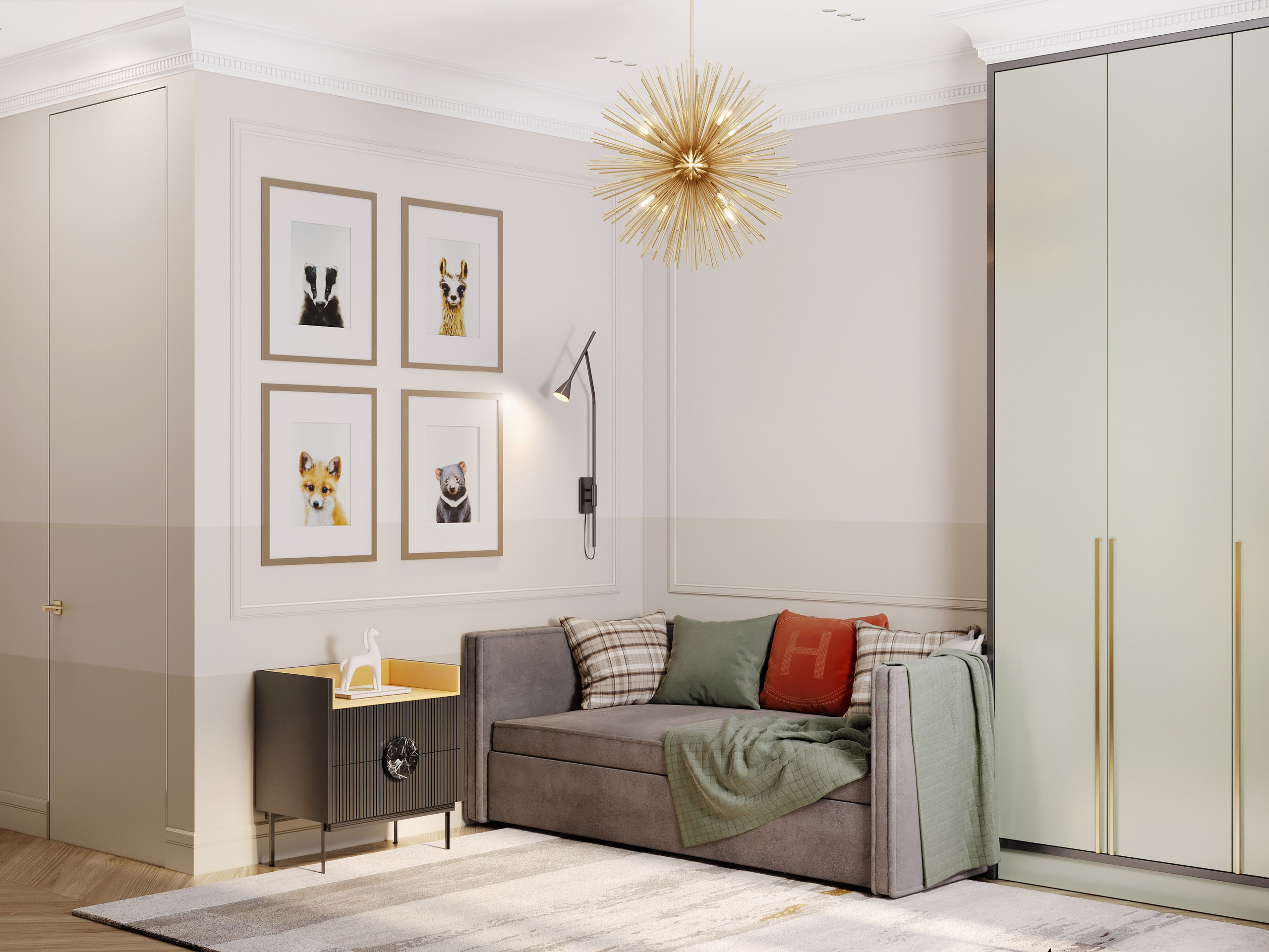 ЖК Прайм парк. Дизайн интерьера в Москве