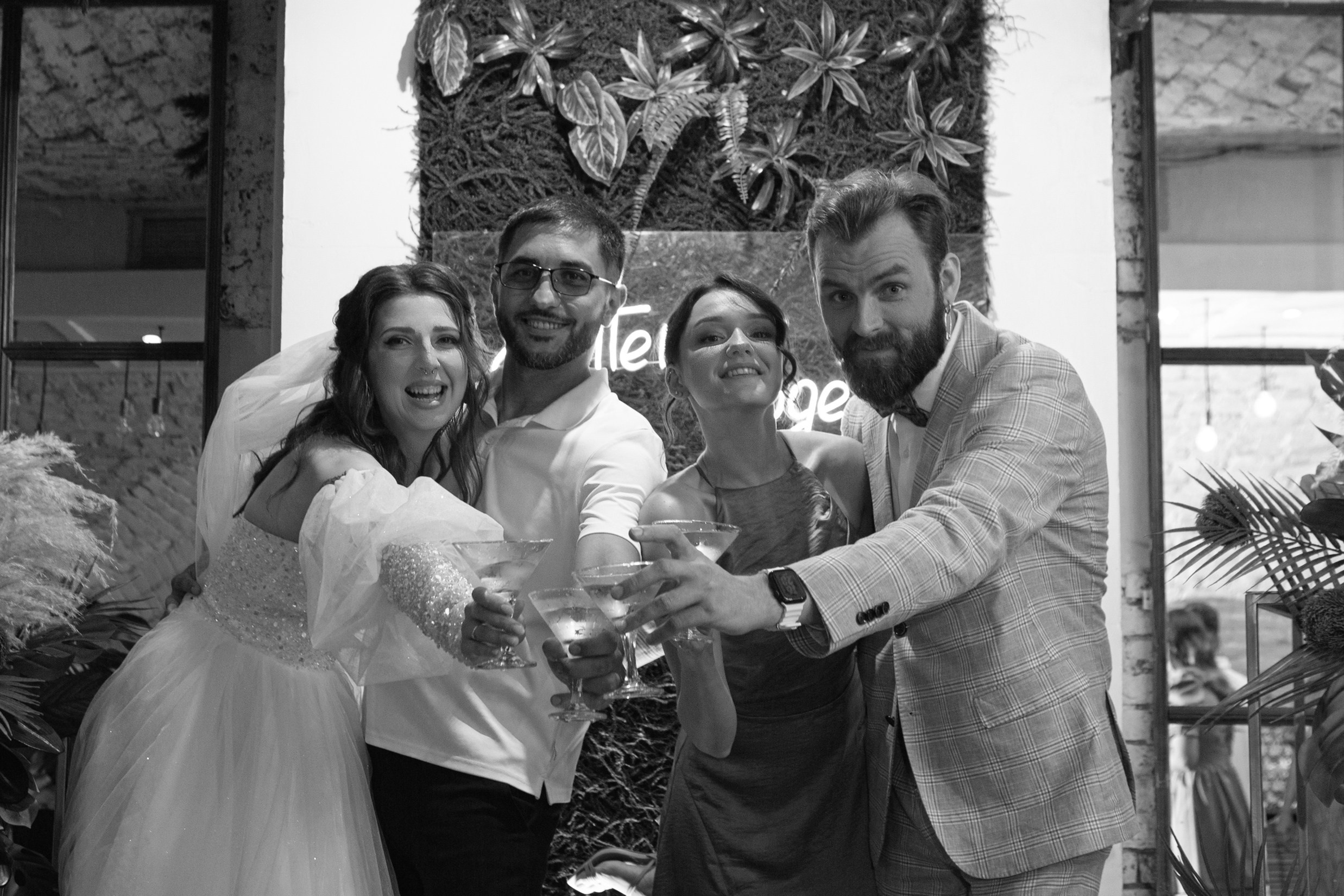 Свадьба с гостями. Свадебный и портретный фотограф Москва