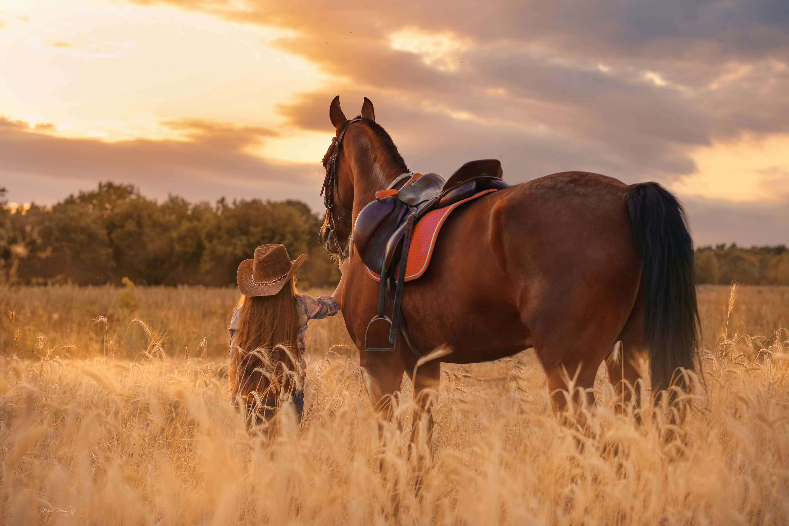 Дети и Финист. Конный фотограф в Саратове Юлия Иванова