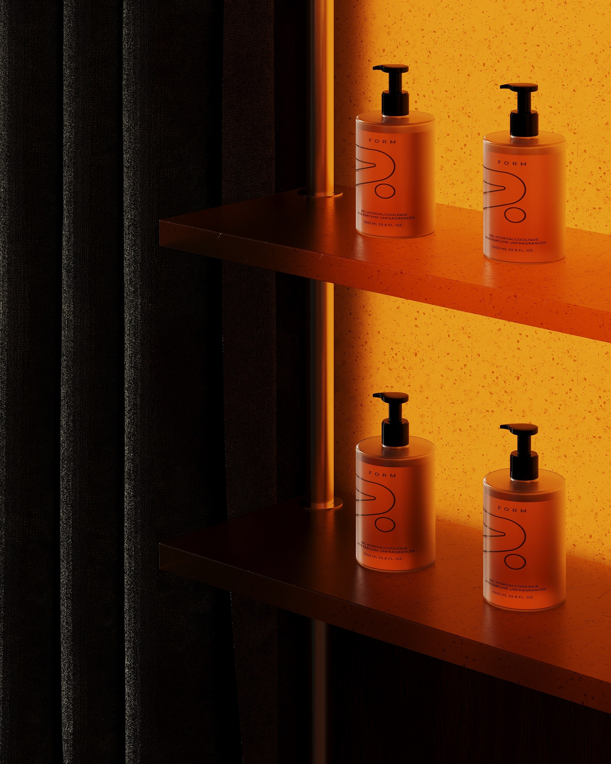 2 FORM Cosmetics store | Мaster Class. Середа Юлия | Визуализация