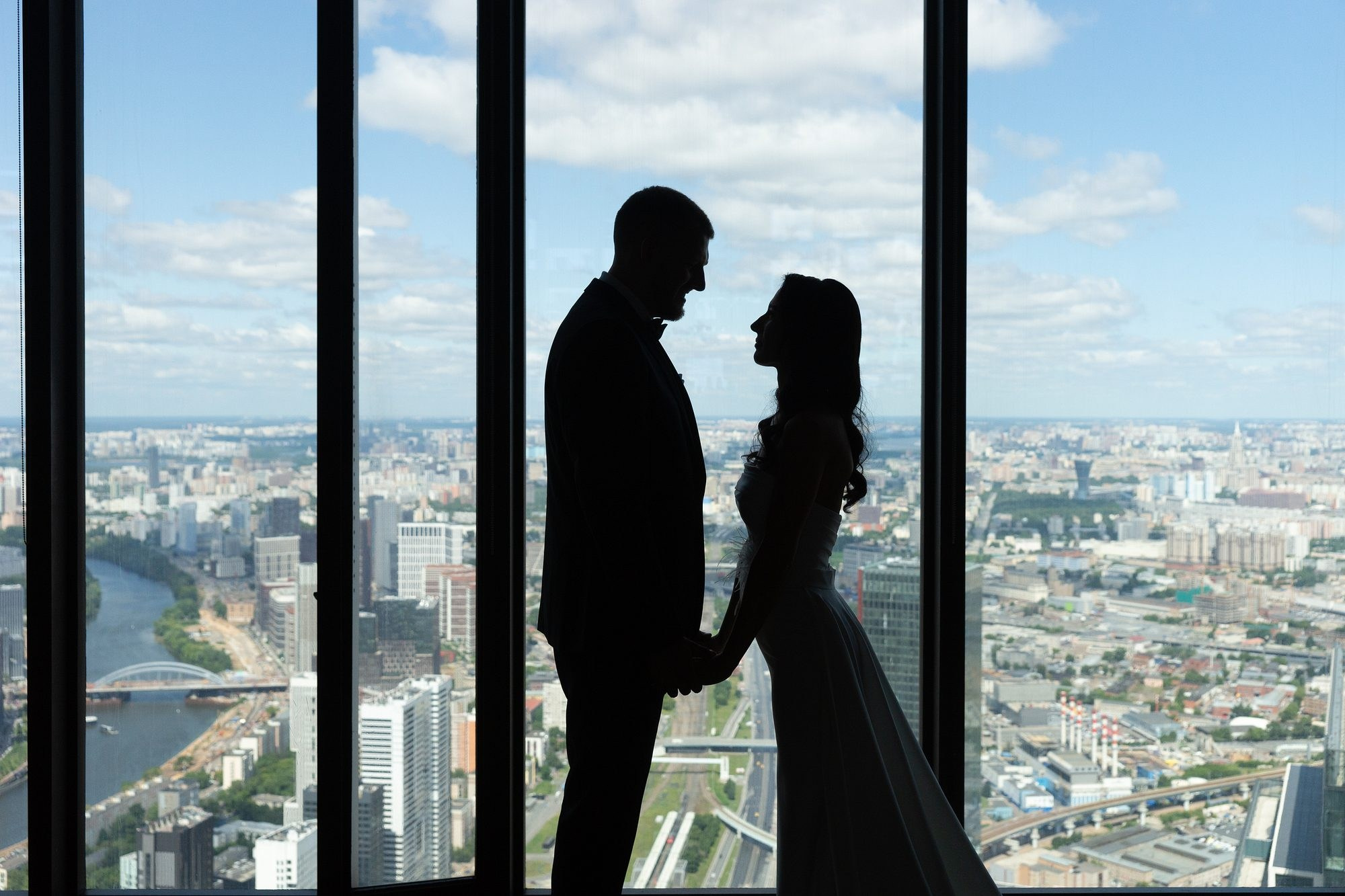 Свадебная фотосъемка в ресторане Birds. Сергей Гладков свадебный фотограф в Москве