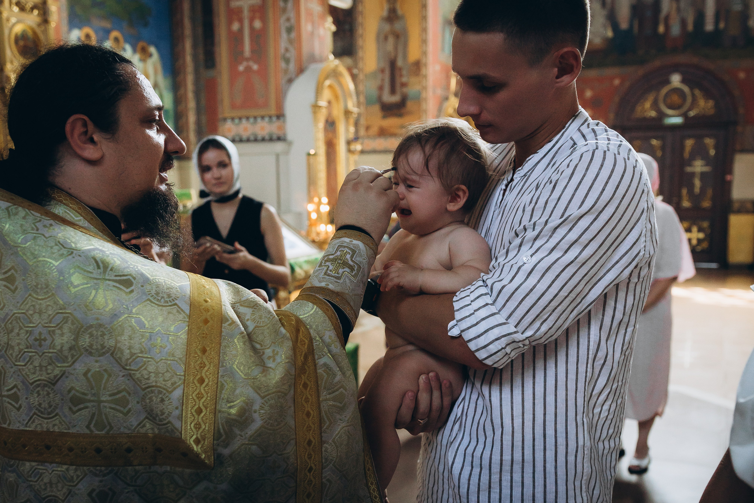 Крещение Анечки. Фотограф в Краснодаре Алла Потоцкая
