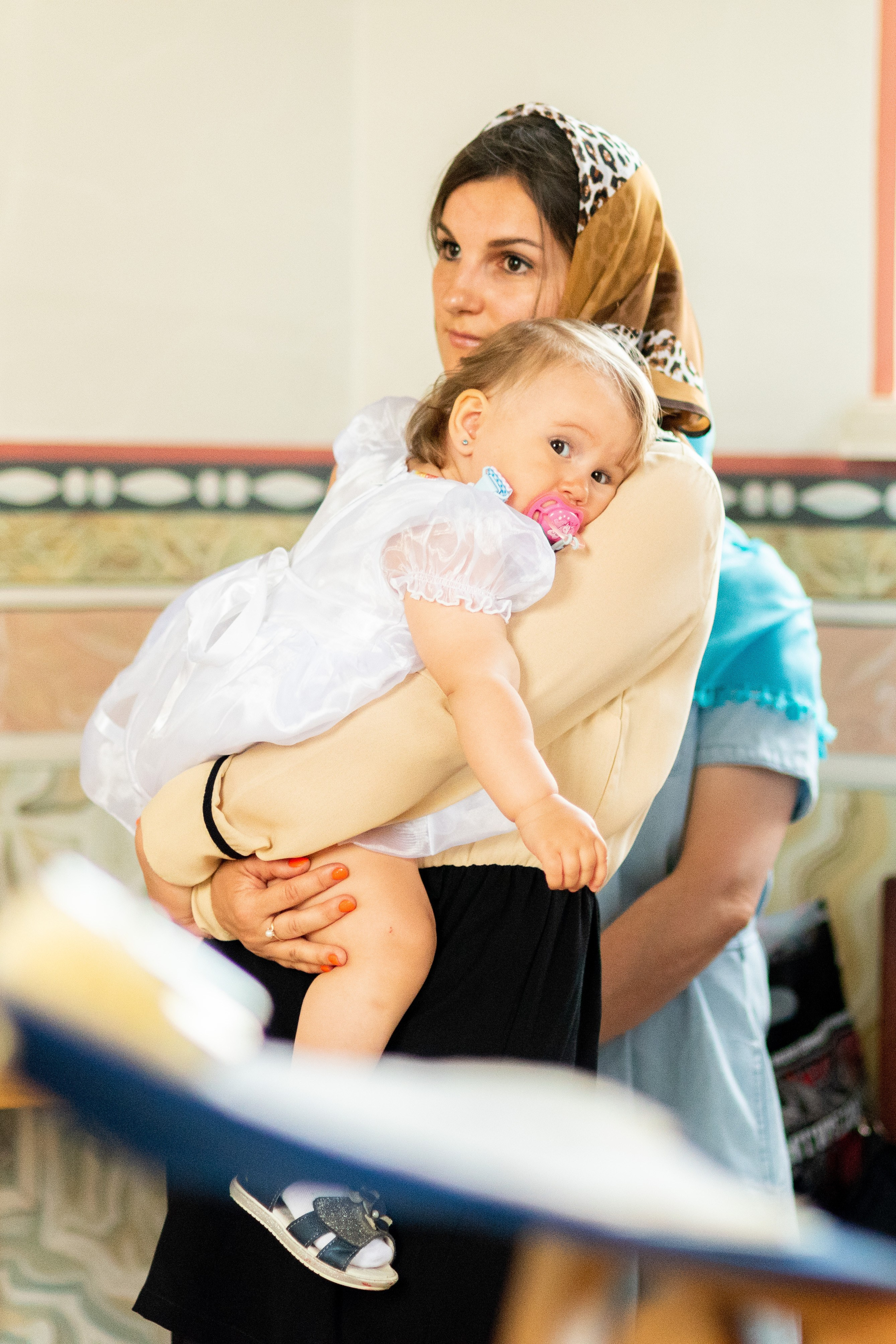 Крещение Ники. Фотограф Юлия Попова