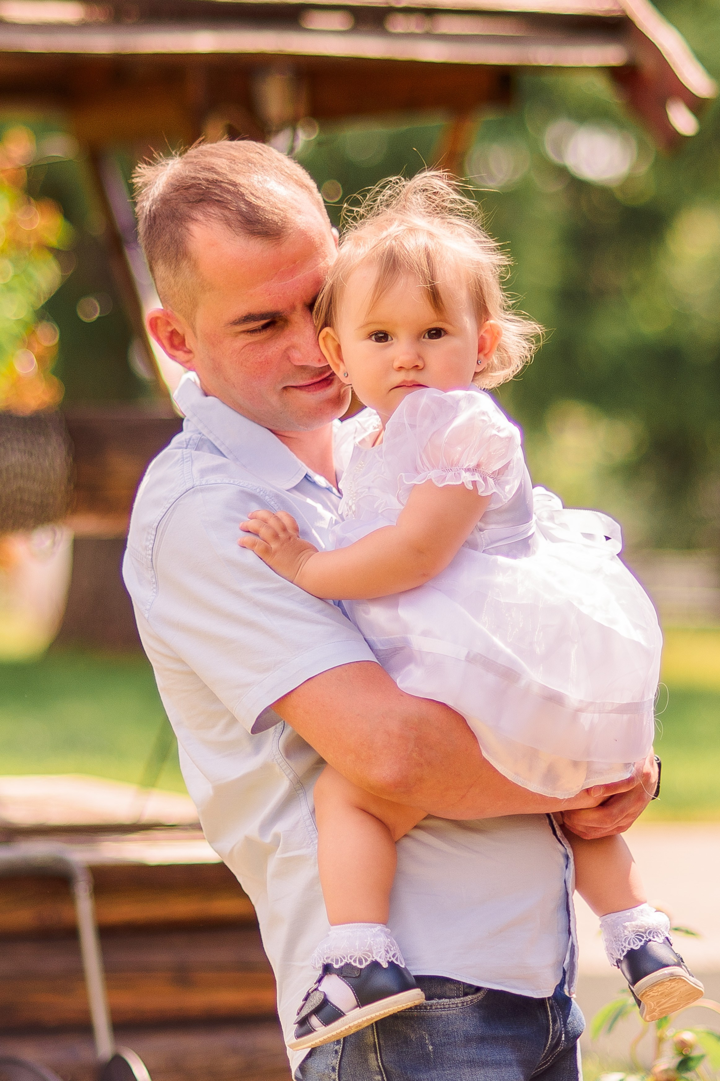 Крещение Ники. Фотограф Юлия Попова