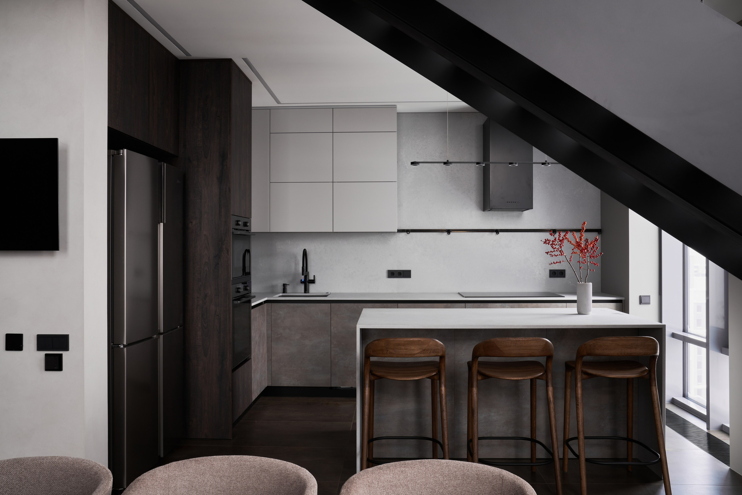 2-этажная квартира в ЖК Ботанический Сад. Евгения Четий — интерьерный фотограф в Москве, Санкт- Петербурге, Сочи