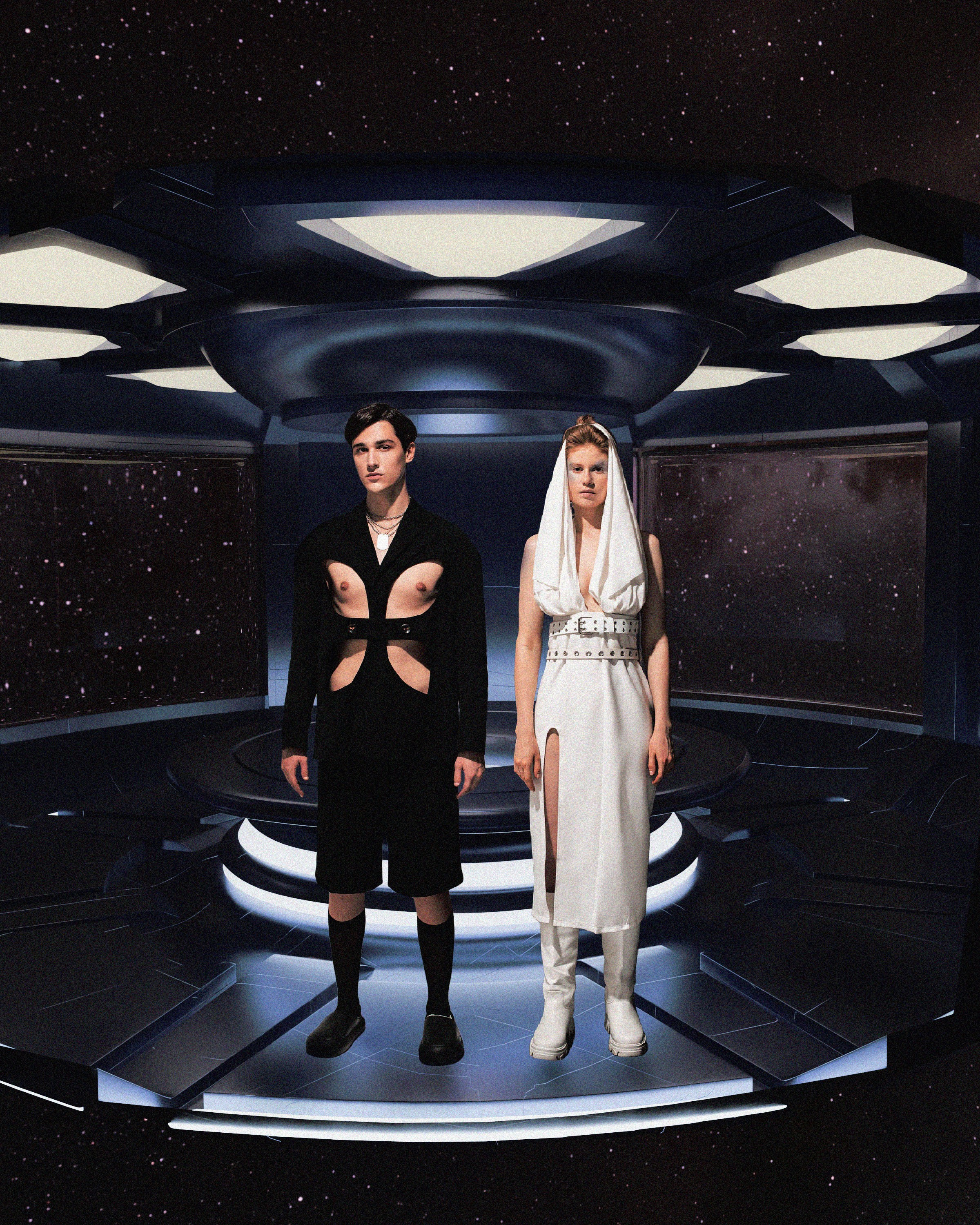 3D “Cosmic Tourists”. Elizaveta Filchenko. Fashion-photographer and director