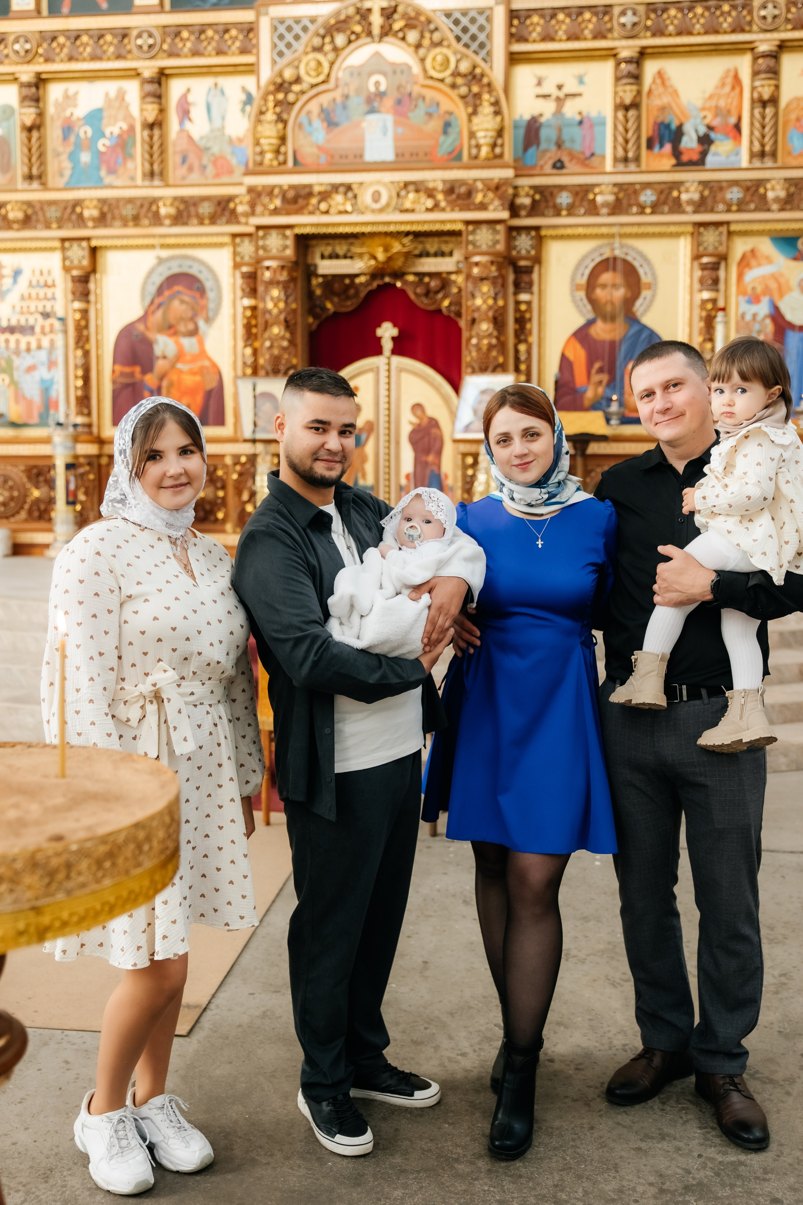 Крещение Мирославы. Храм иконы Божьей Матери «Всех скорбящих Радость». Фотограф ВИКА МЕДУЗА