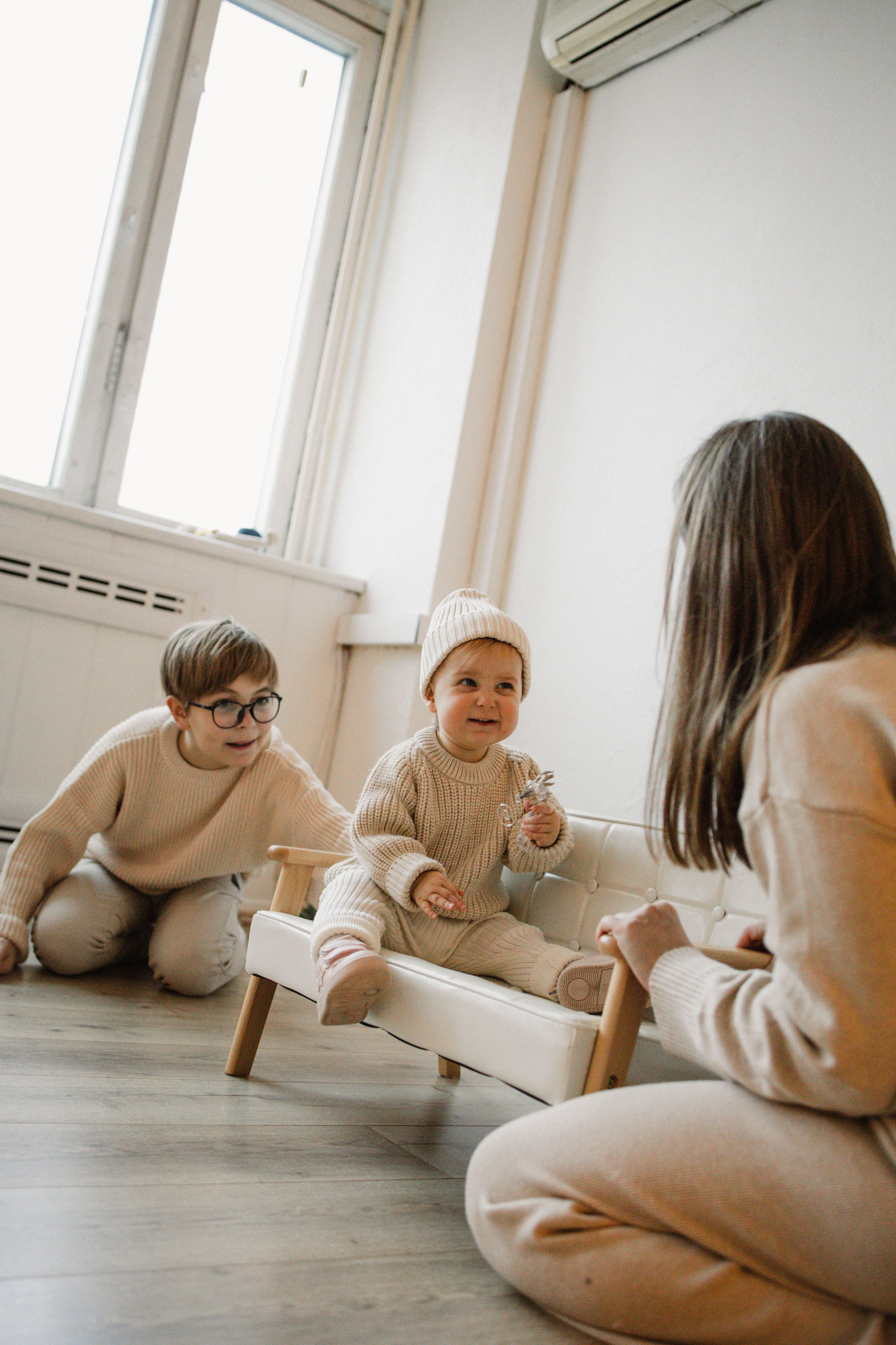 Новогодняя фотосъемка в студии. Семейный видеограф в Москве Элина Ладова