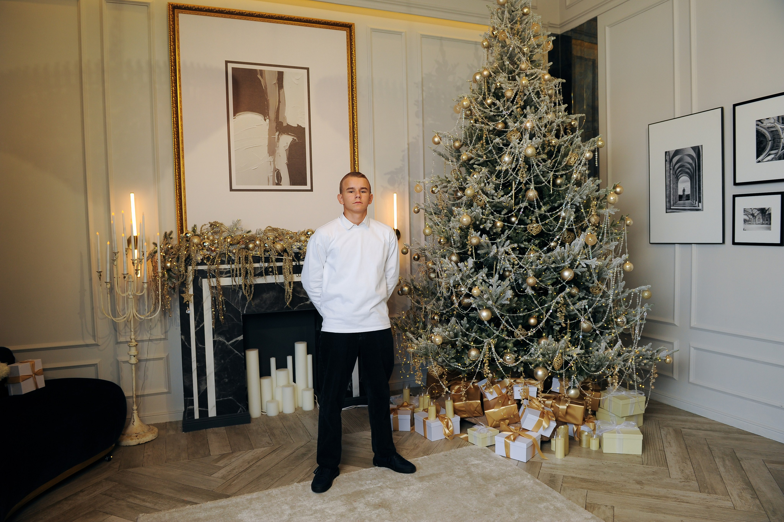 Школьная новогодняя фотосессия. Фотограф, визажист. Москва