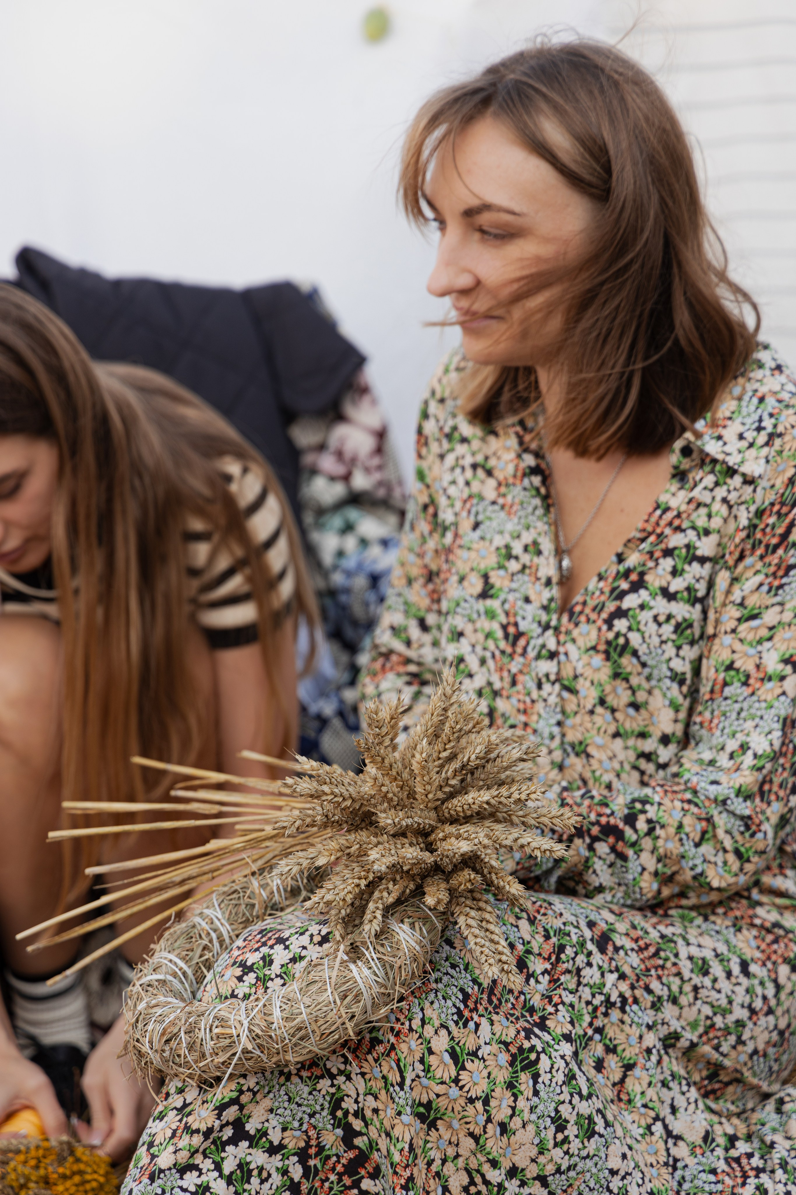 МК Осенний венок (локация на крыше). Анастасия Ракчеева Художник