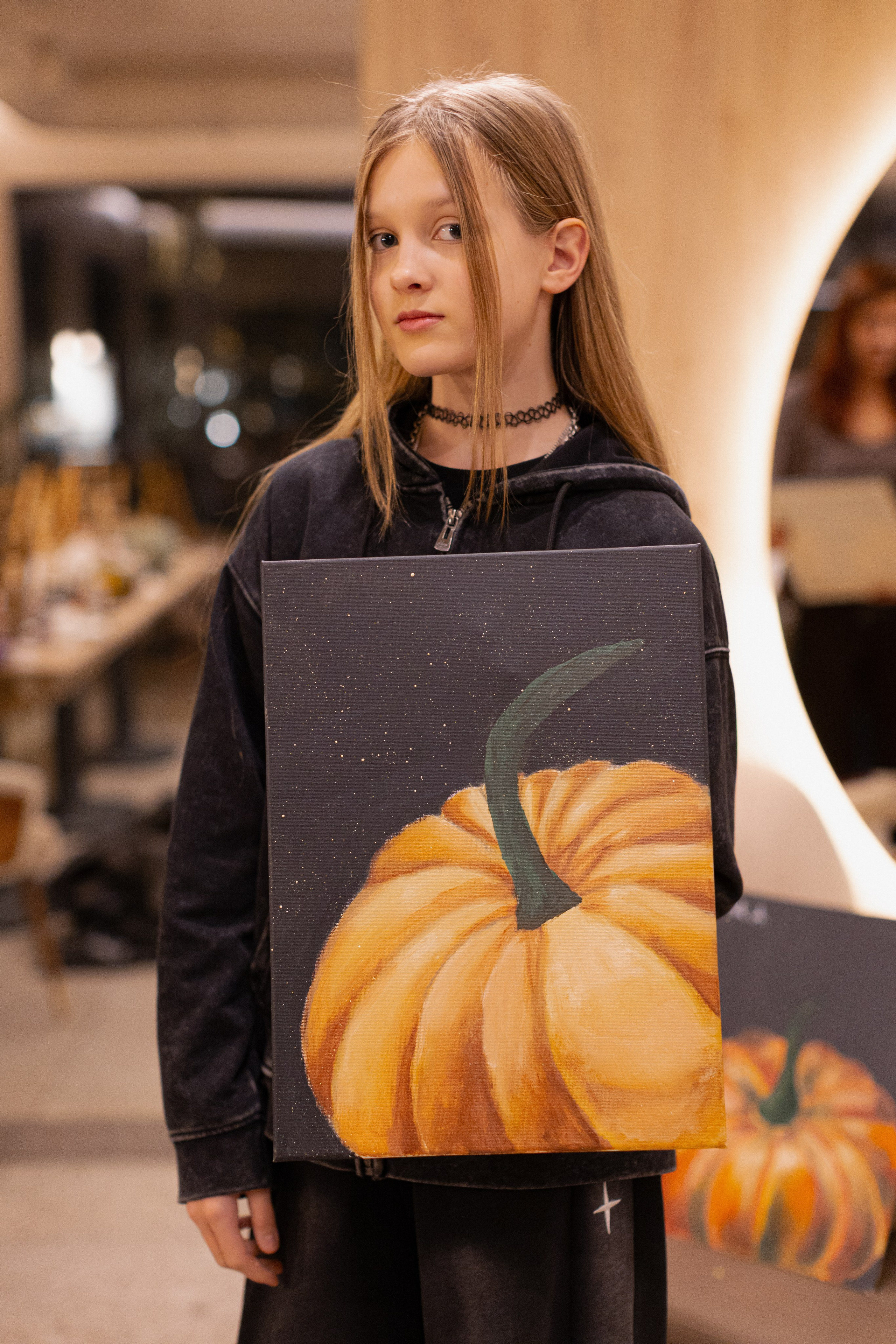 МК Тыква в кафе Здрасте. Анастасия Ракчеева Художник