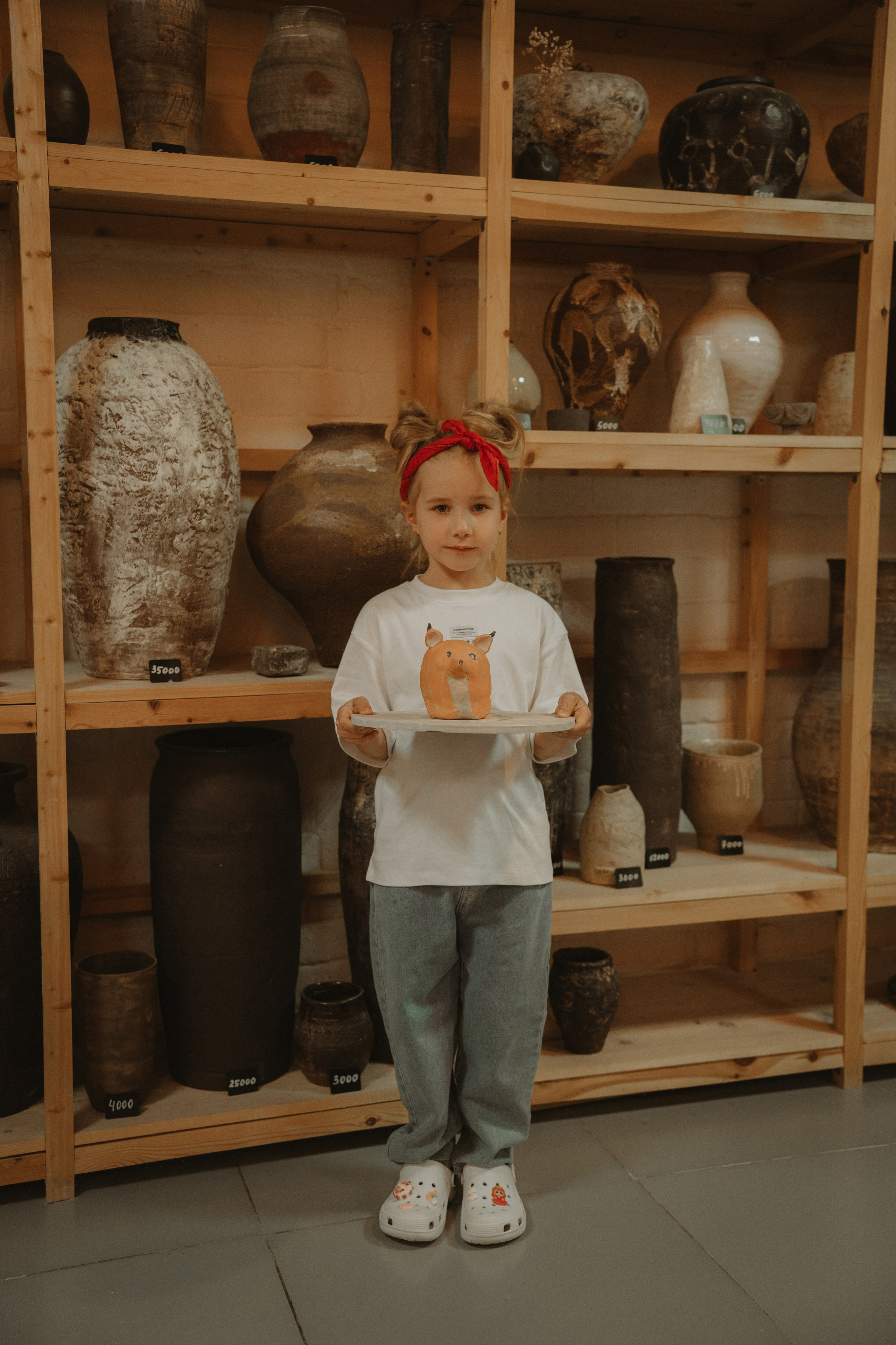 Лепим из глины. Семейный фотограф • Домашние съемки в Нижнем Новгороде