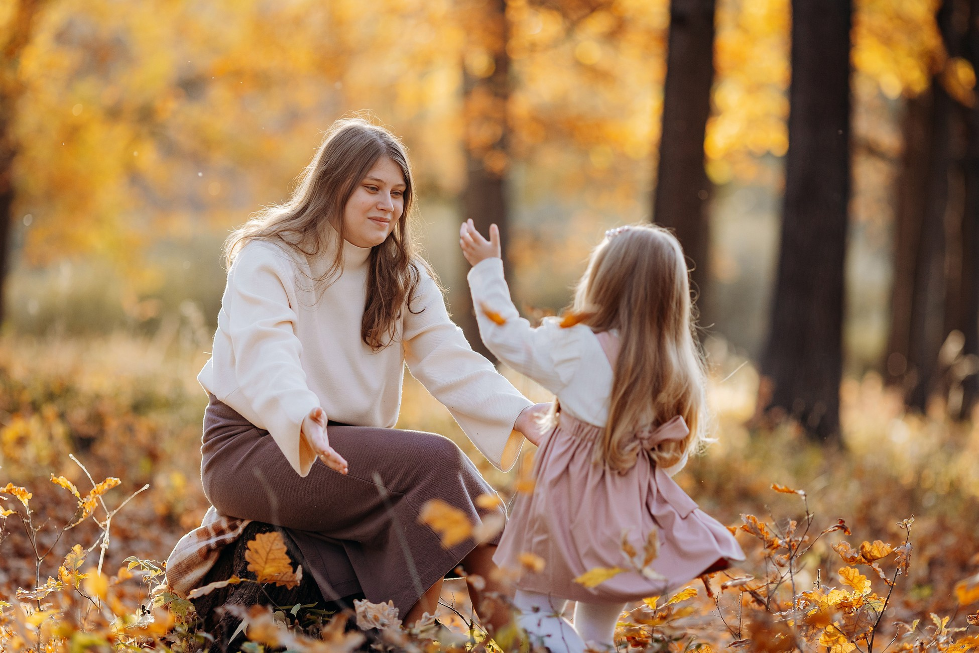 Осенняя история. Семейный фотограф в Пензе Мария Левина