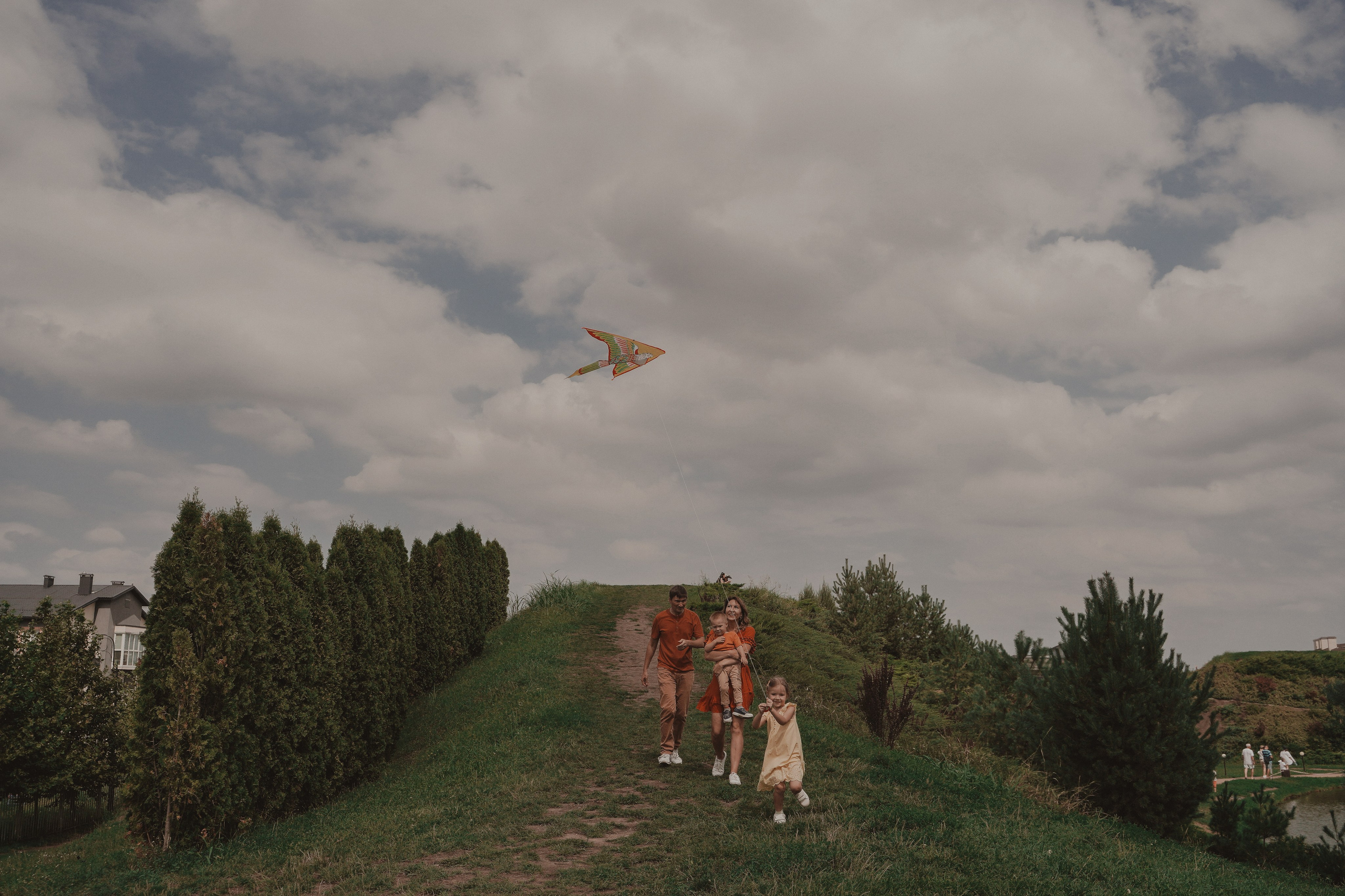 Семейная фотосессия в Немецкой деревне. Семейный и женский фотограф в Краснодаре Анастасия Приймак