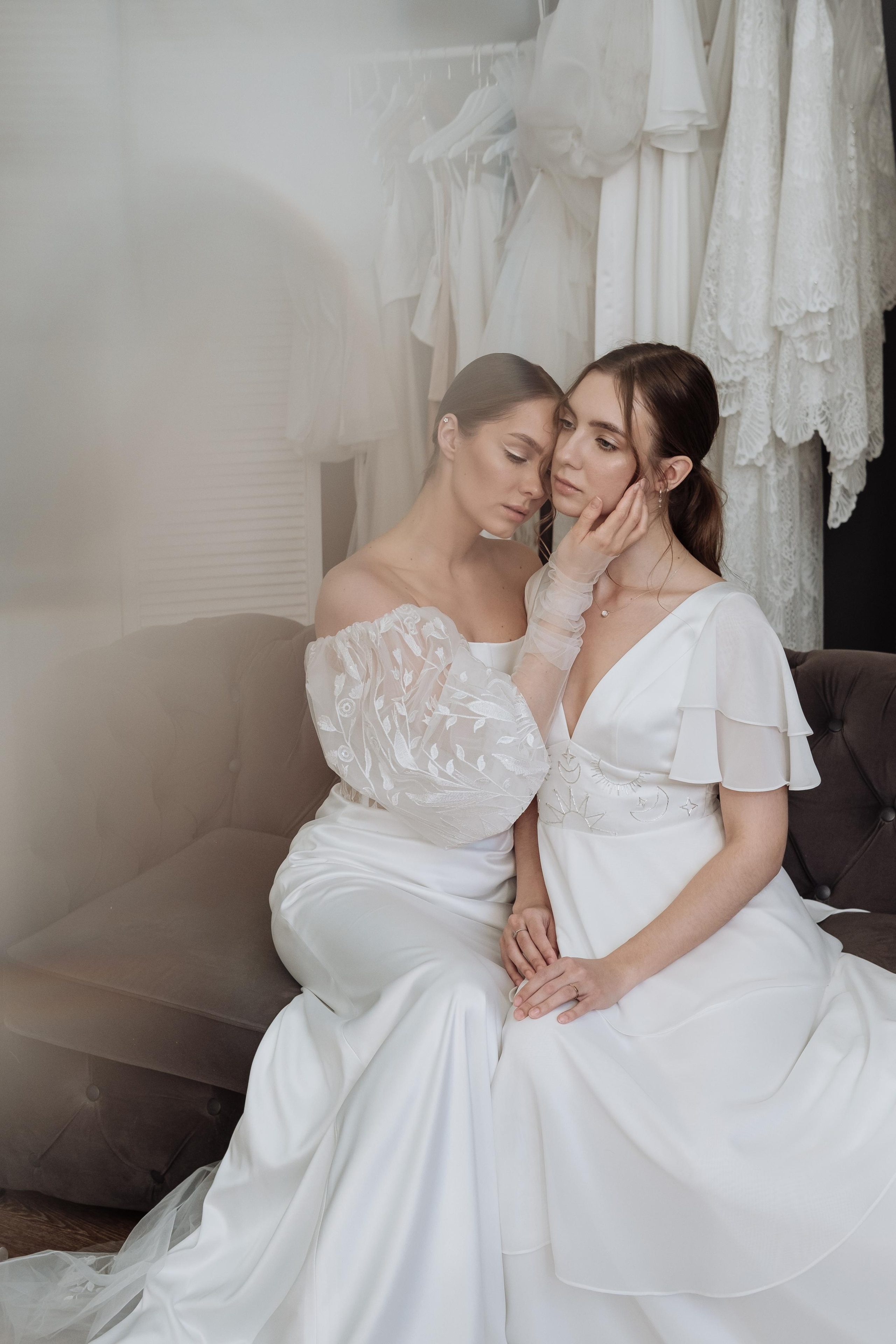 Wedding dresses. Photographer Cologne Bonn Europe Anna Ketova