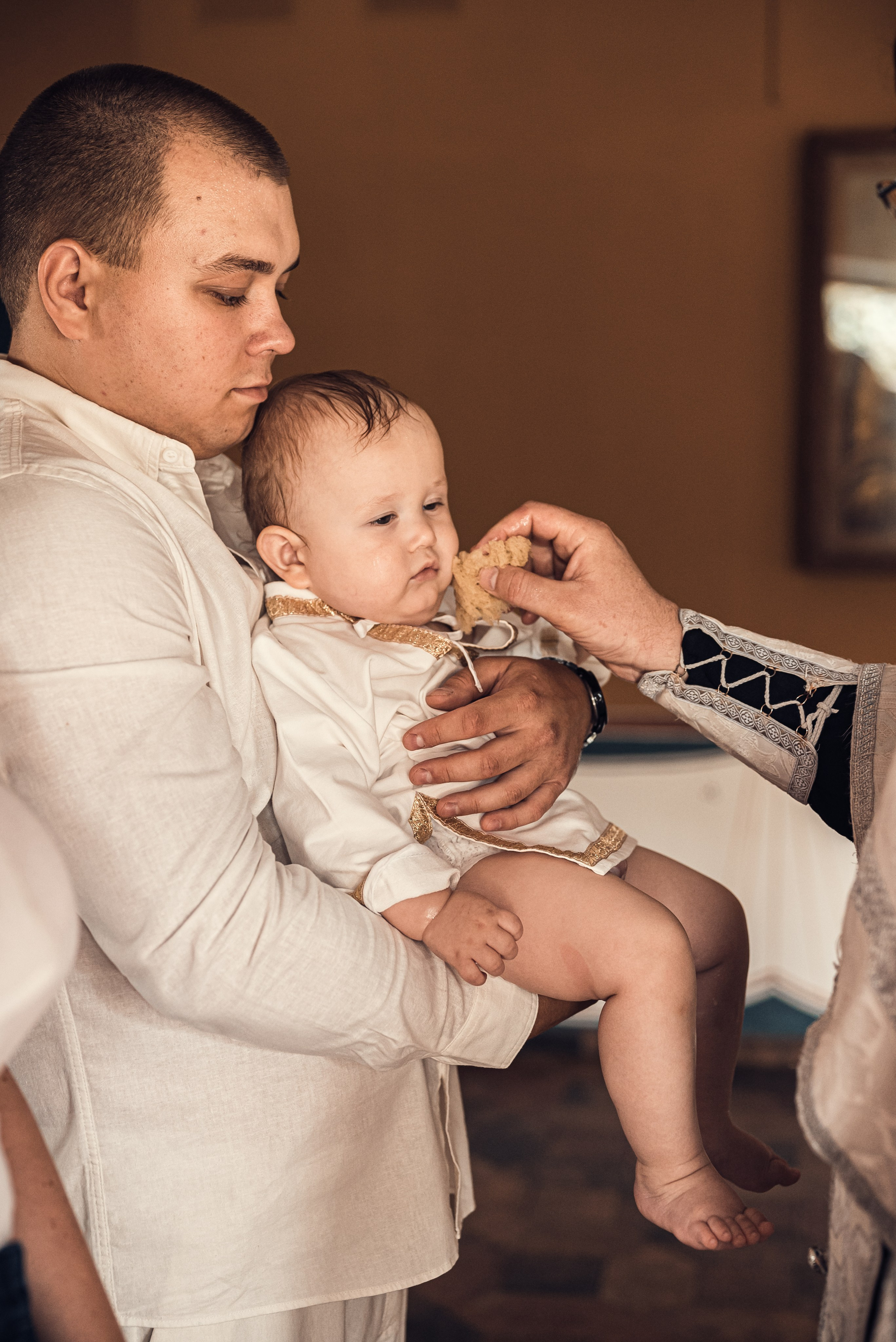 Крещение Александра. Семейный и детский фотограф Москва