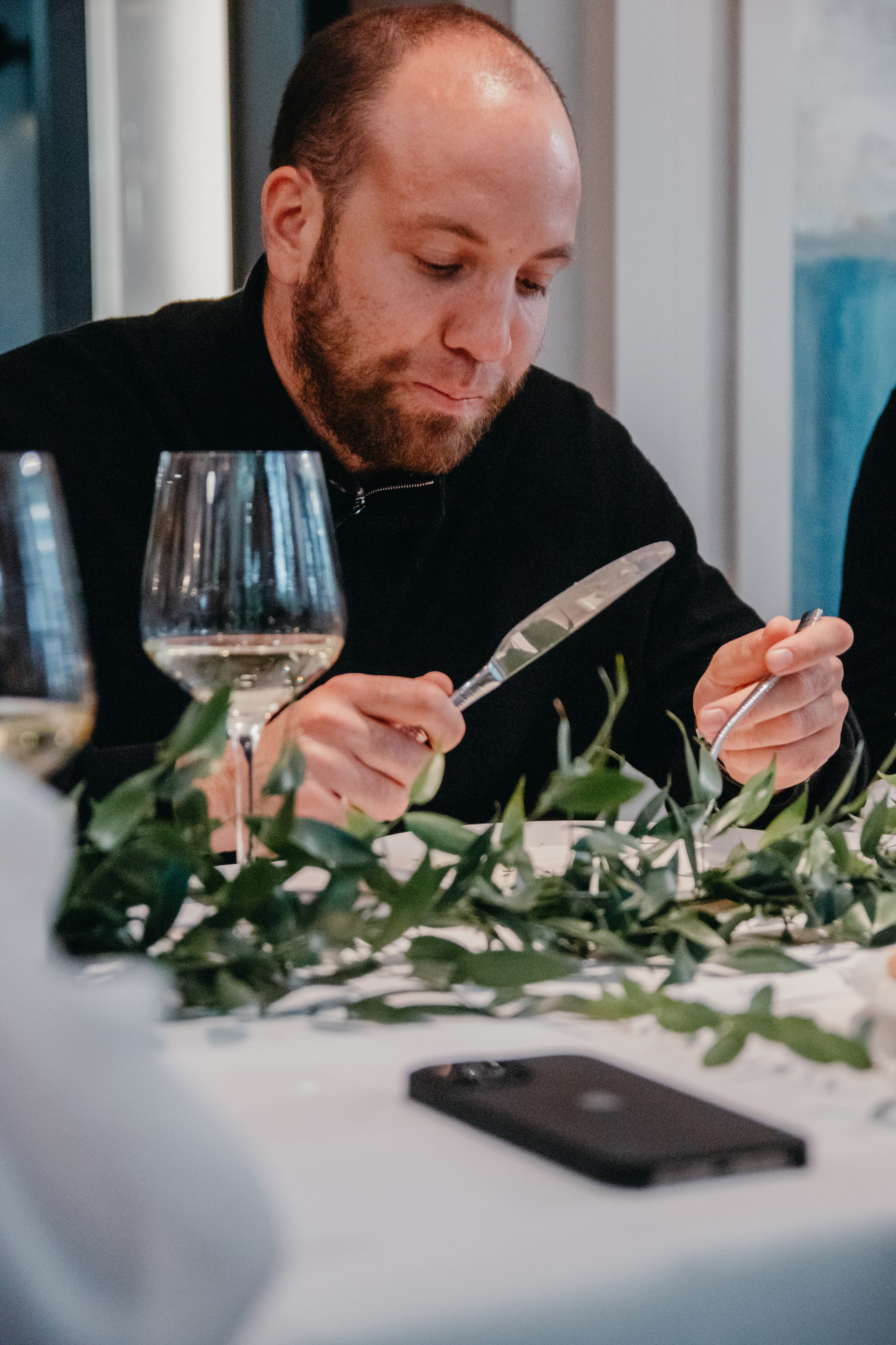 Свадебный ужин. Семейный фотограф в Москве