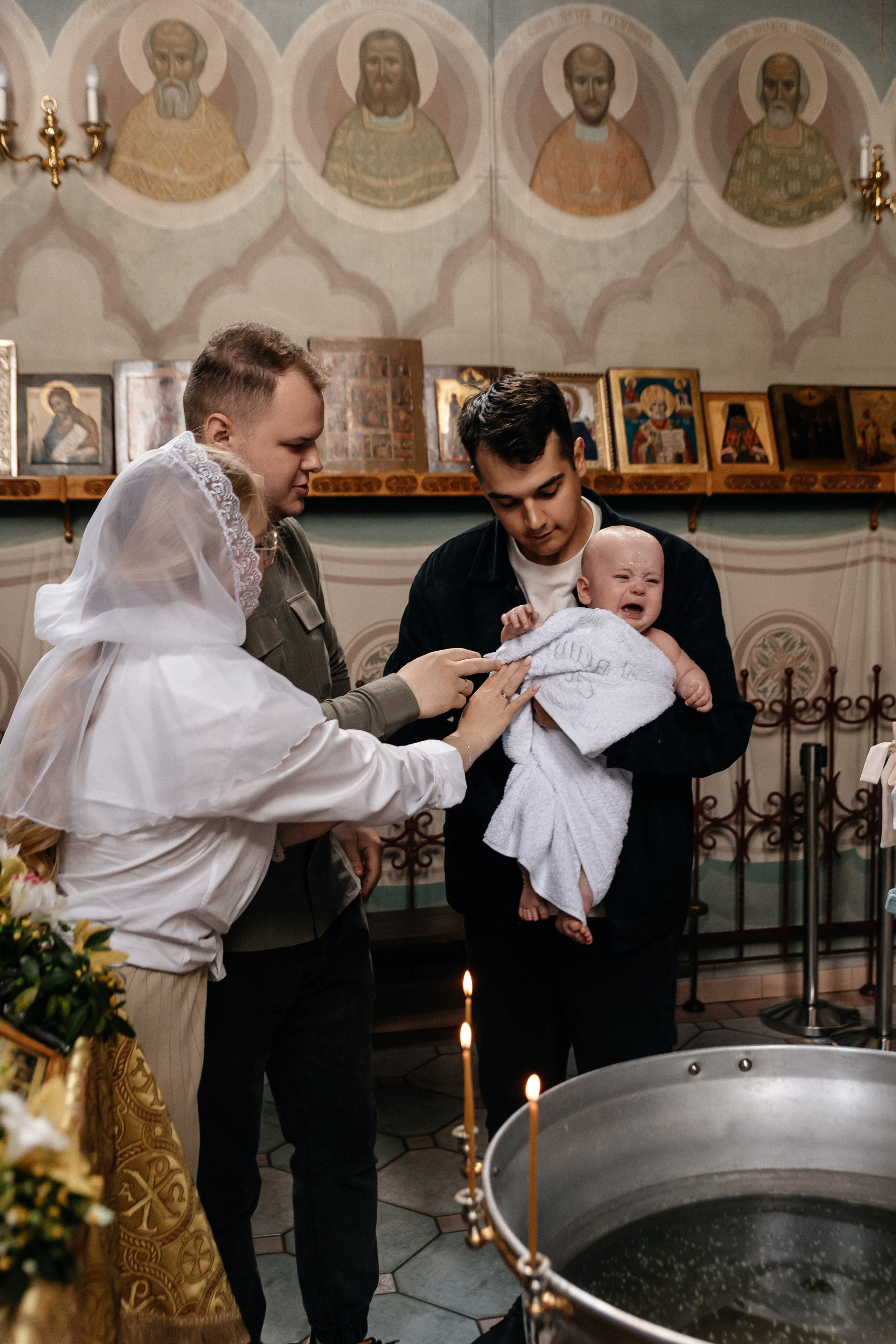 Крещение Леши. Семейный фотограф Минск Усова Ольга