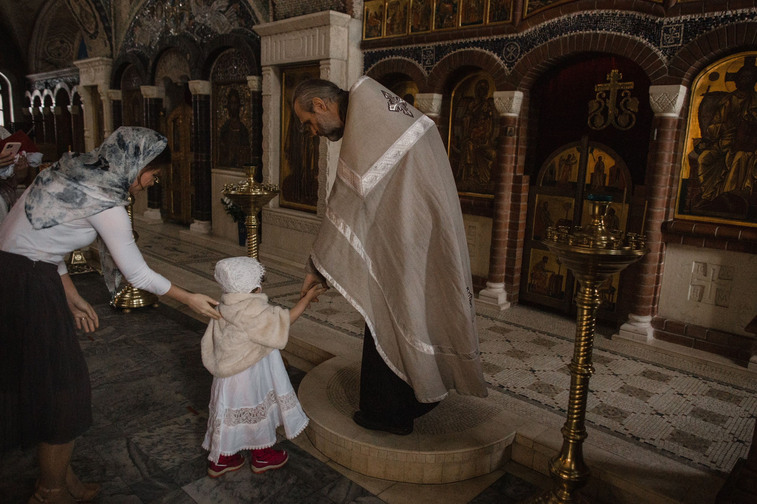 Крещение. Репортажный и свадебный фотограф в Москве Лена Таращенко