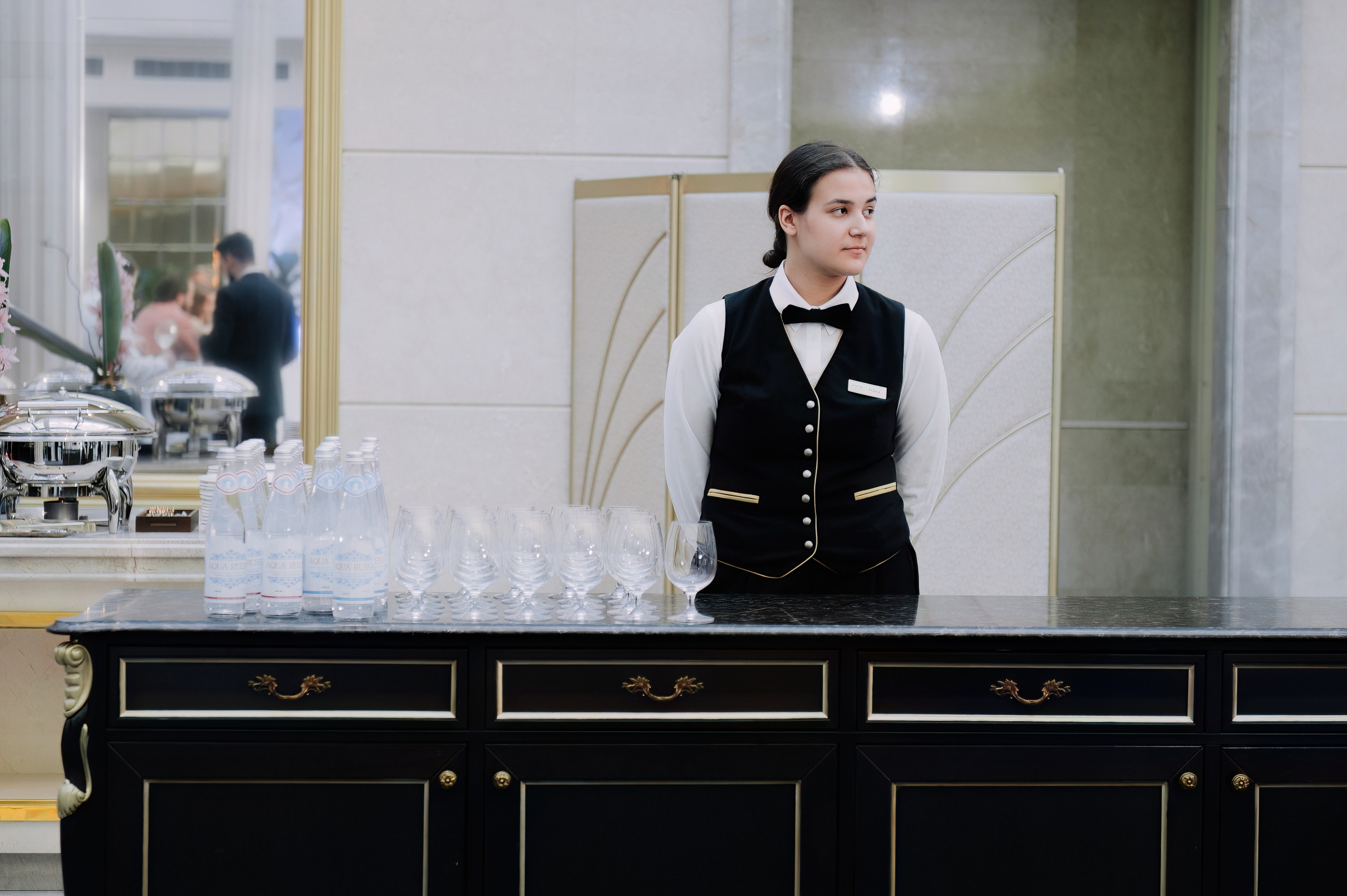 Ужин от правительства Москвы в Lotte отель. Коммерческий фотограф в Санкт-Петербурге Анна Кобзарь