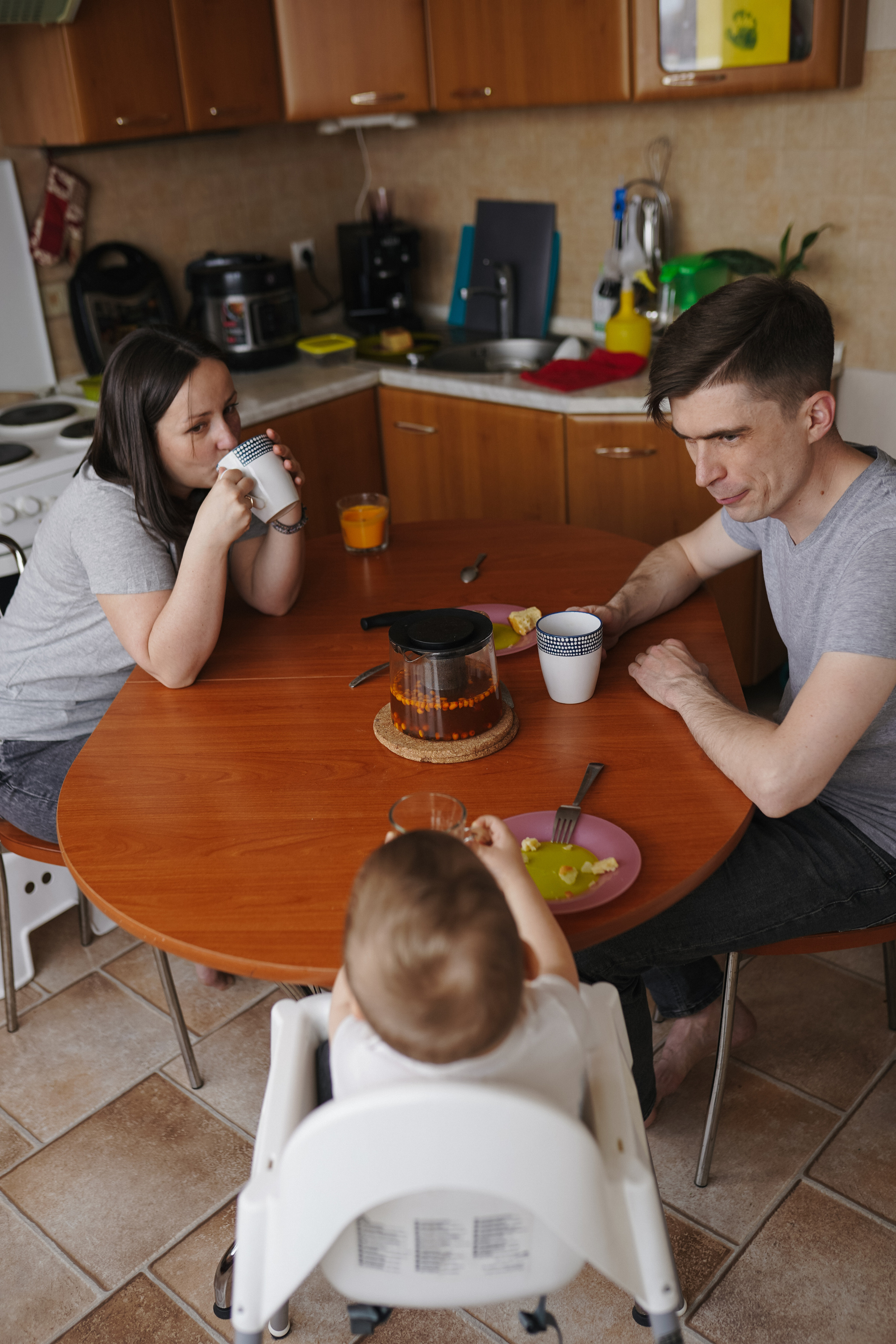 Готовим вместе. Семейный фотограф Москва Путилково Гуляшова Екатерина