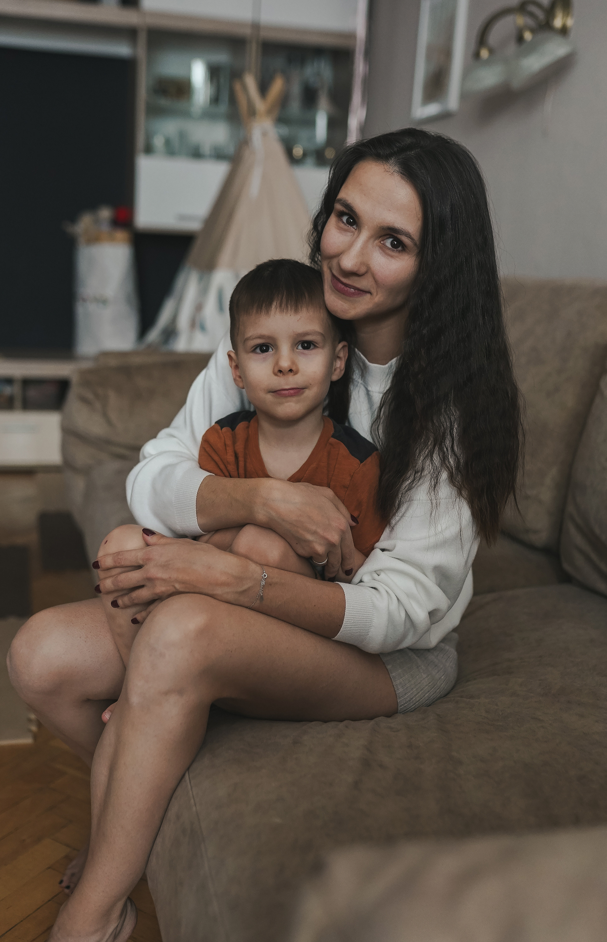 Уютная домашняя серия. Семейный фотограф Москва Путилково Гуляшова Екатерина