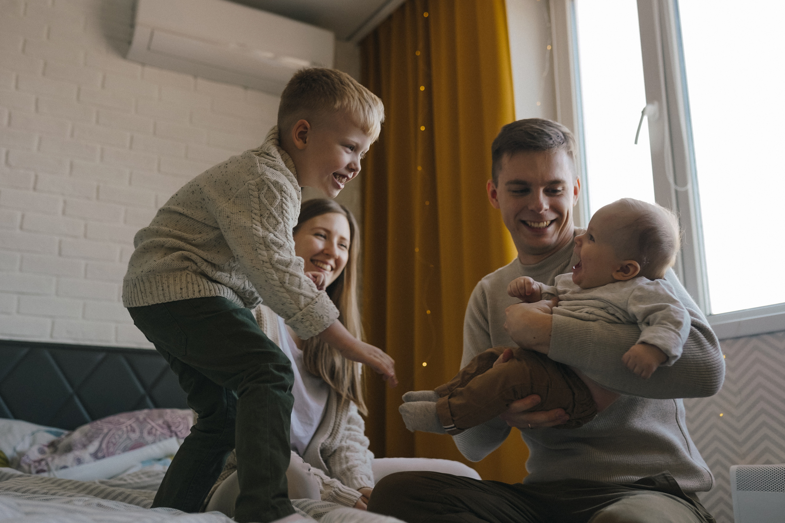 Новогодняя история. Семейный фотограф Москва Путилково Гуляшова Екатерина