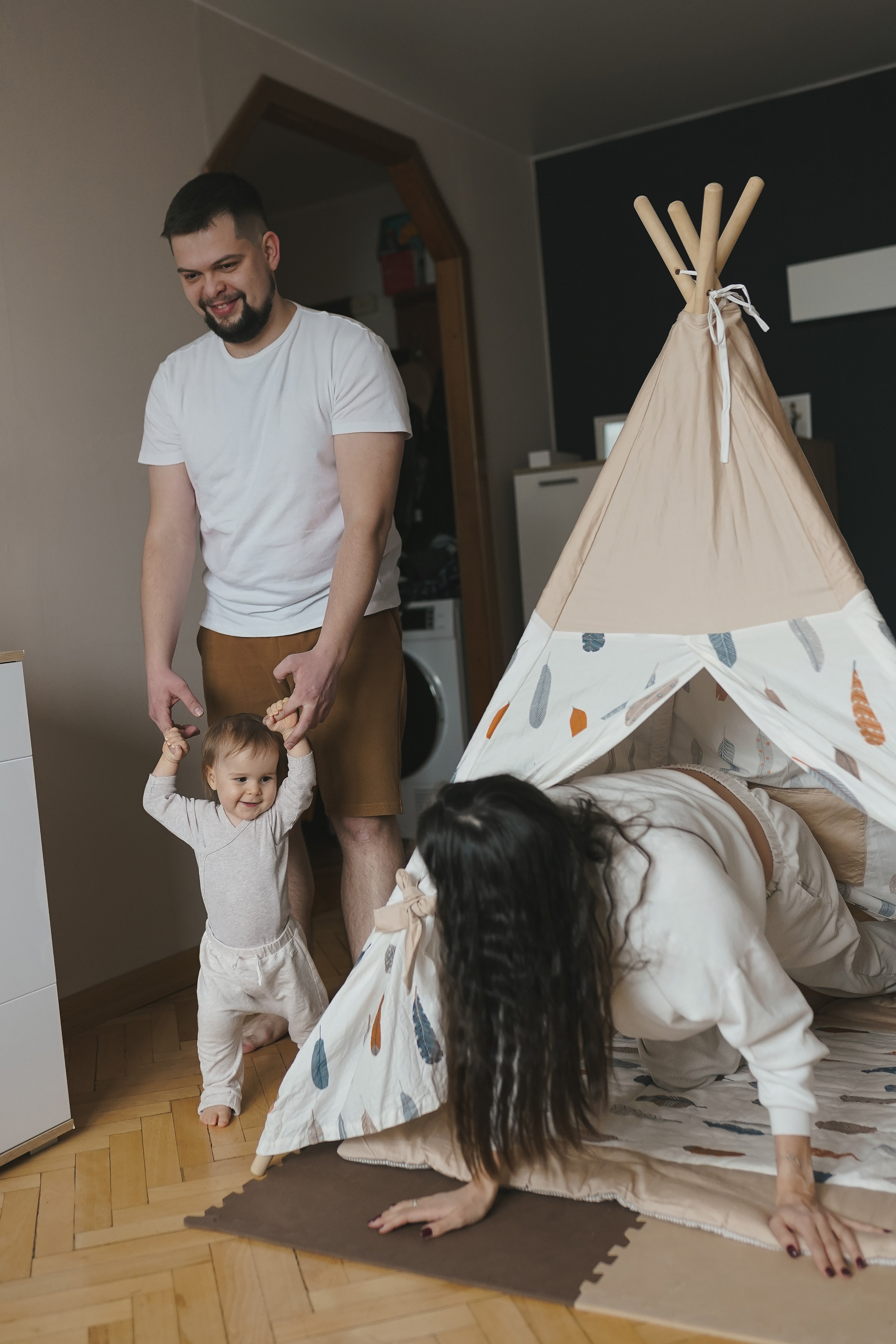 Уютная домашняя серия. Семейный фотограф Москва Путилково Гуляшова Екатерина