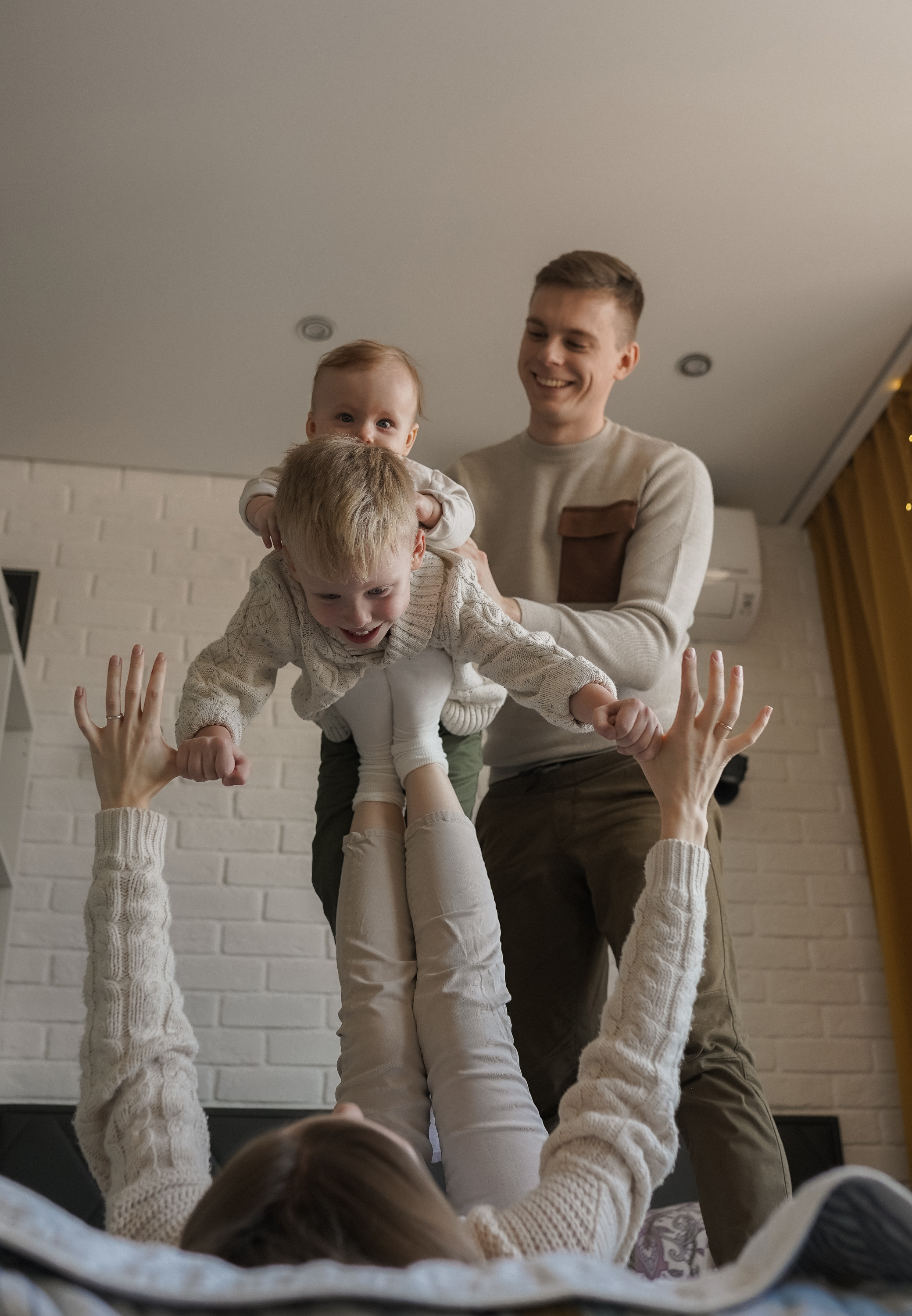 Новогодняя история. Семейный фотограф Москва Путилково Гуляшова Екатерина