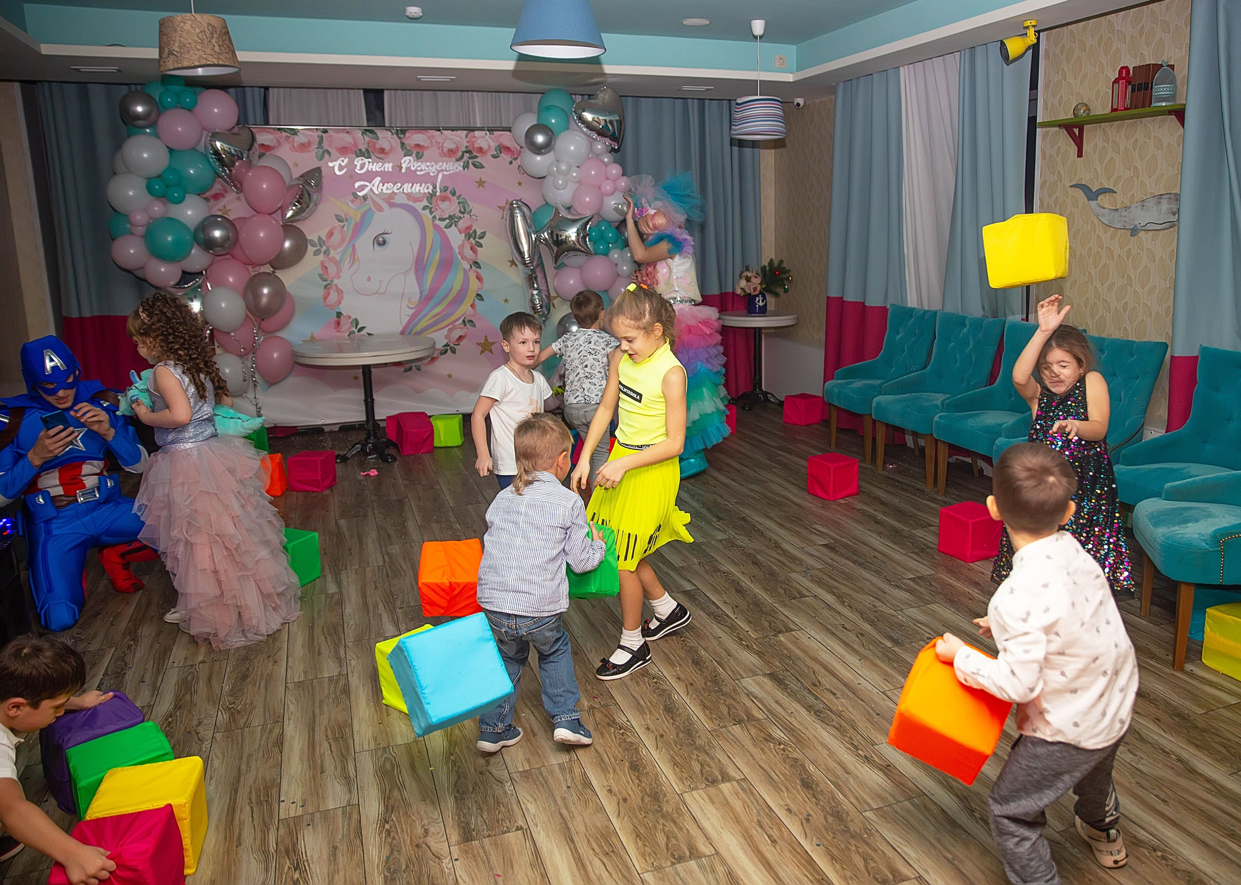 День рождения единорог. Семейный и детский фотограф в Нижнем Новгороде