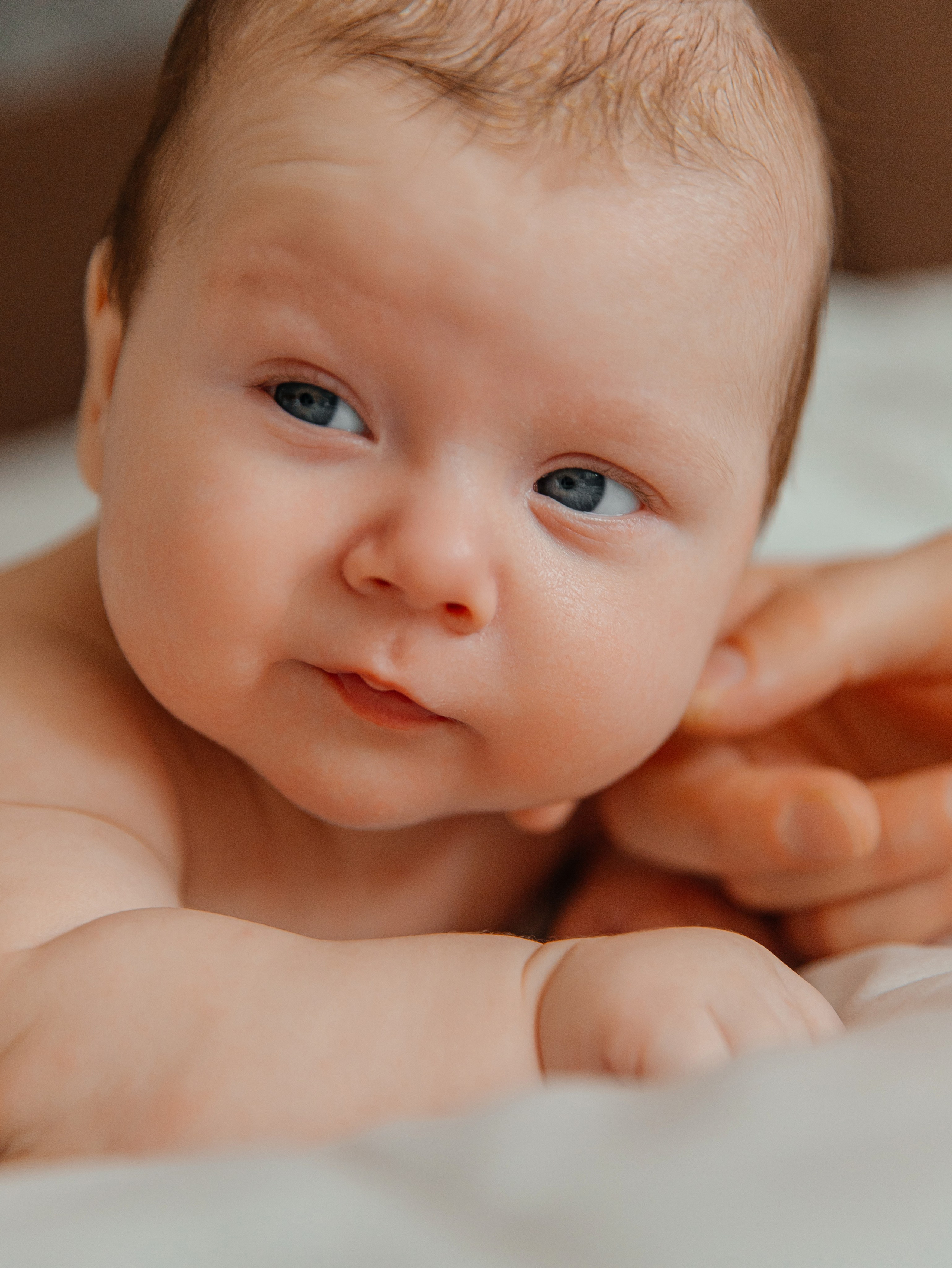 Домашняя съемка, малыш 3 месяца. Фотограф текстиля в Москве Ольга Иванова