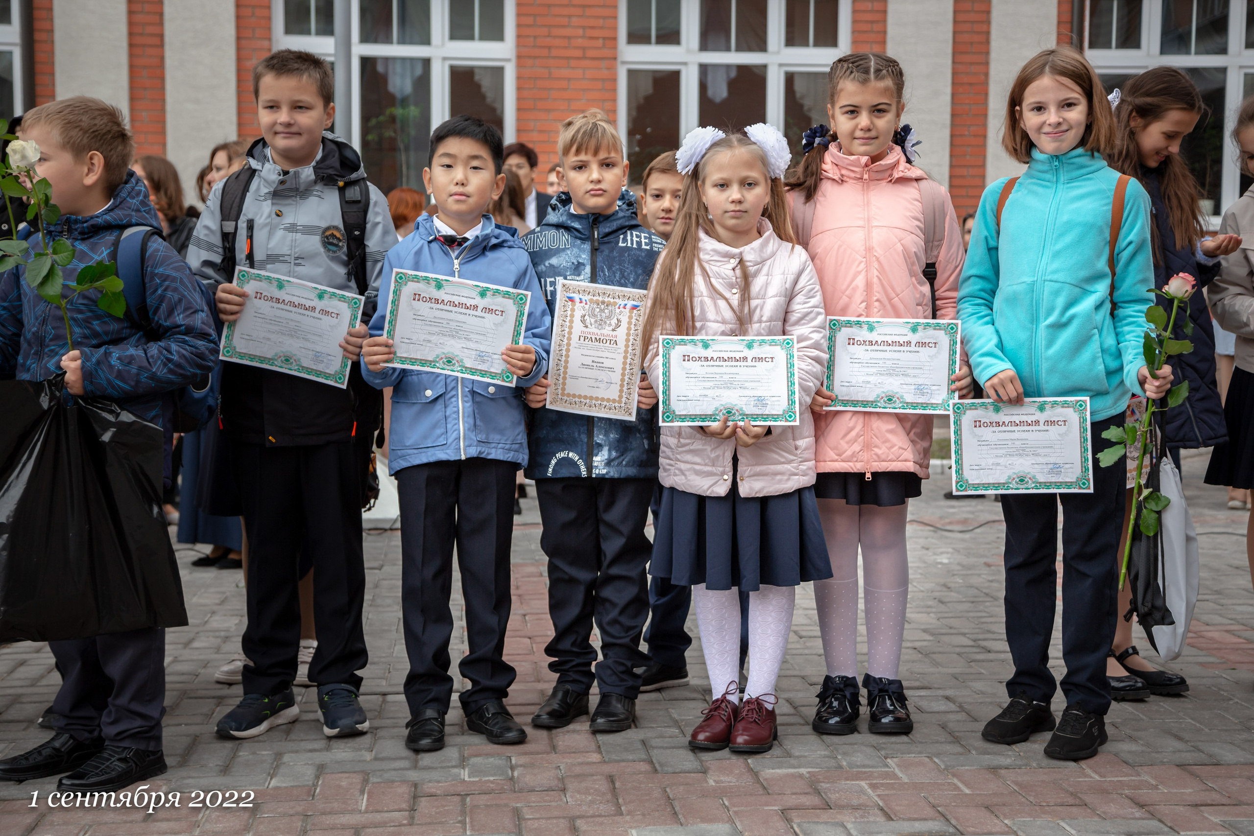 Репортаж в школе на 1 сентября. GagarinProArt