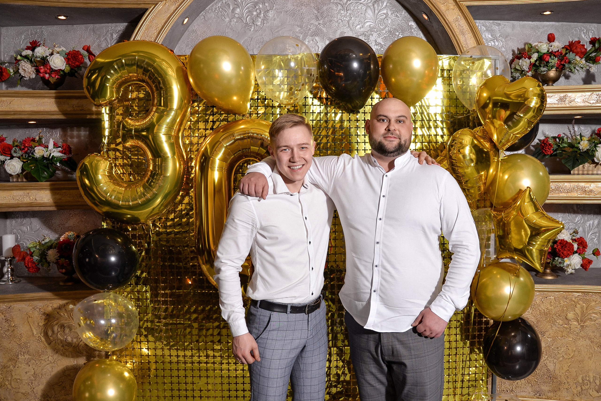 ДР Александр, ресторан Парадиз (в ретуши). Семейный и свадебный фотограф Галина Абакумова, фотосессии в Белгороде