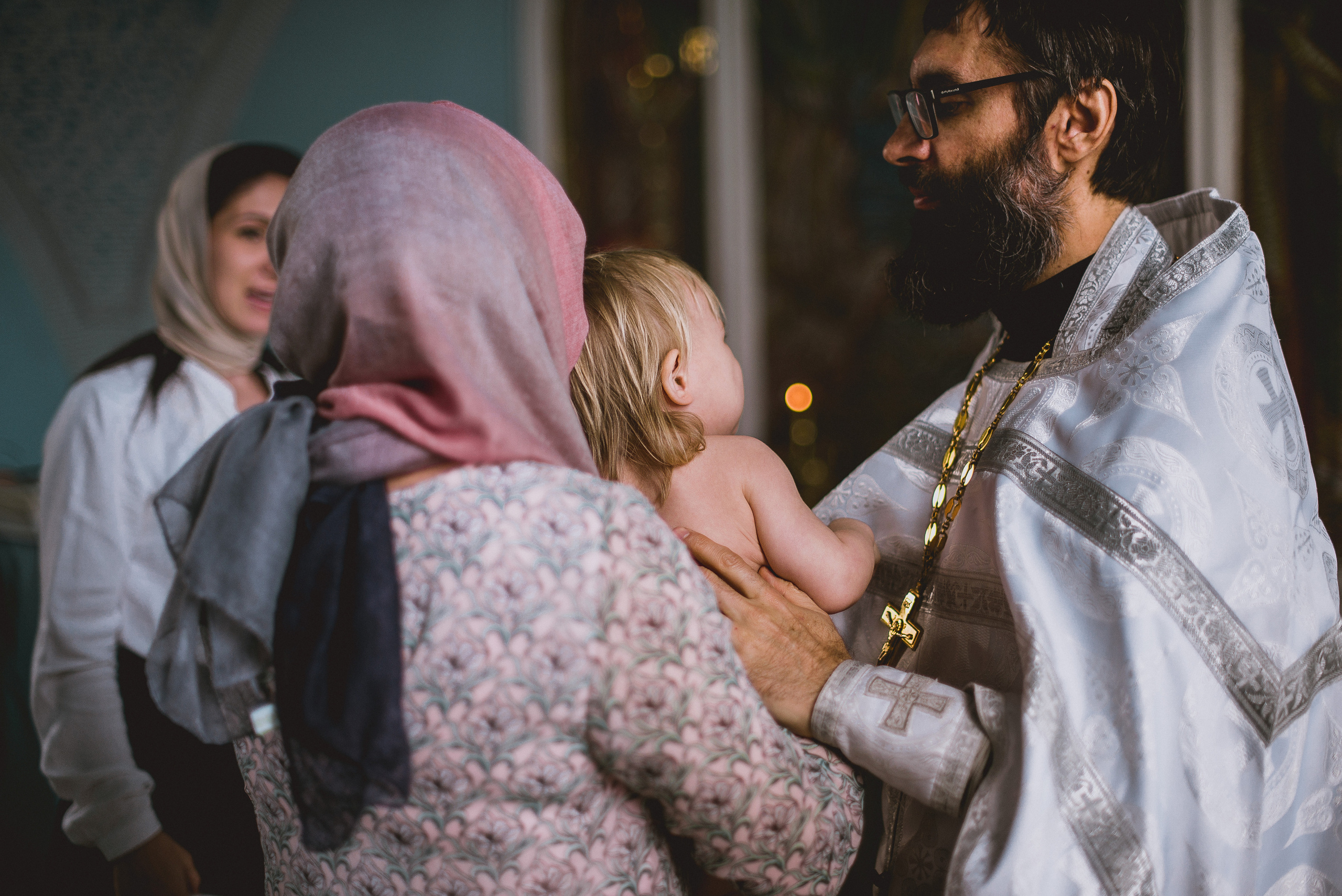 Крещение Полины. Семейный документальный фотограф в Волгограде Мариэта Додина