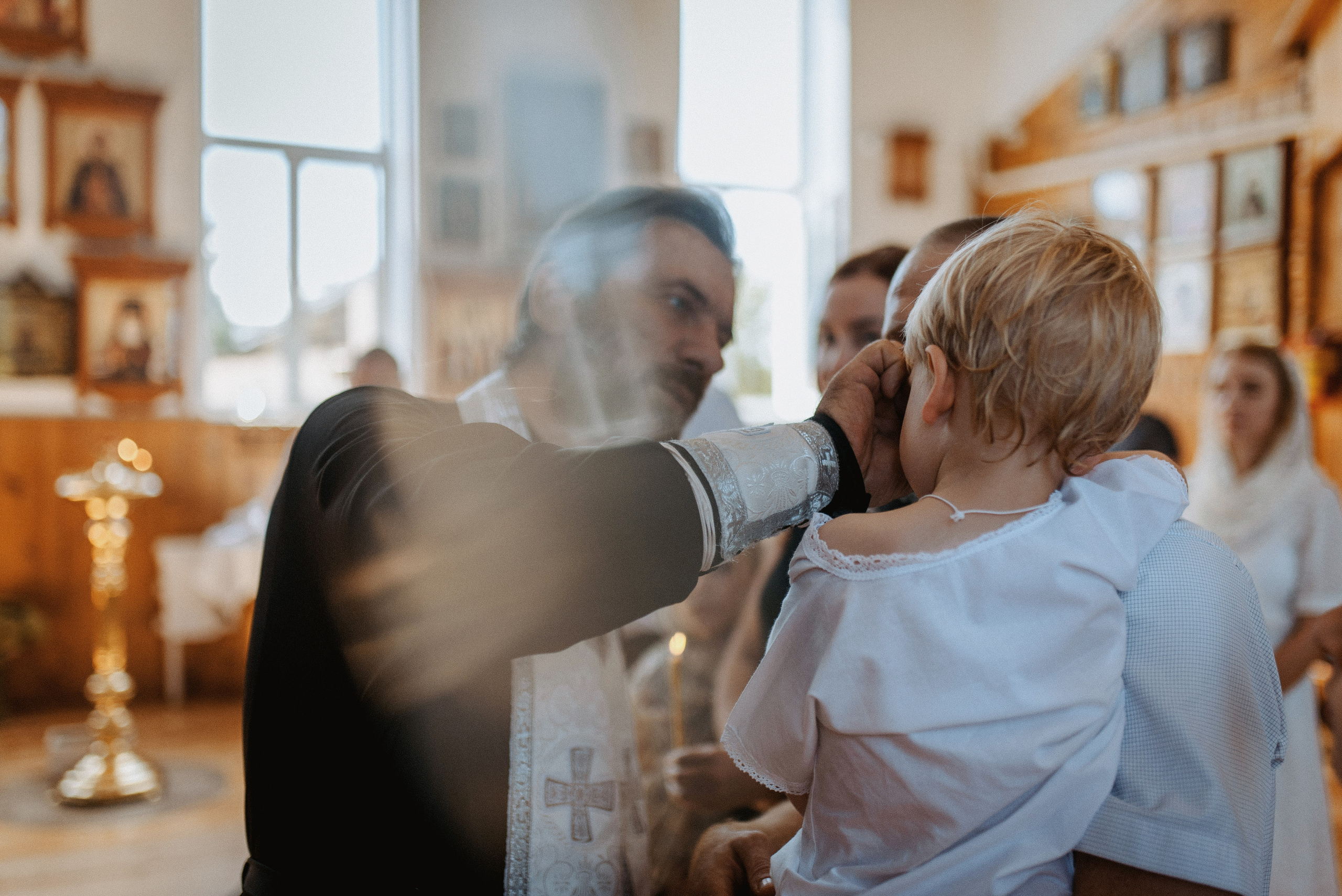 Крещение Ванечки и Гришечки. Семейный документальный фотограф в Волгограде Мариэта Додина