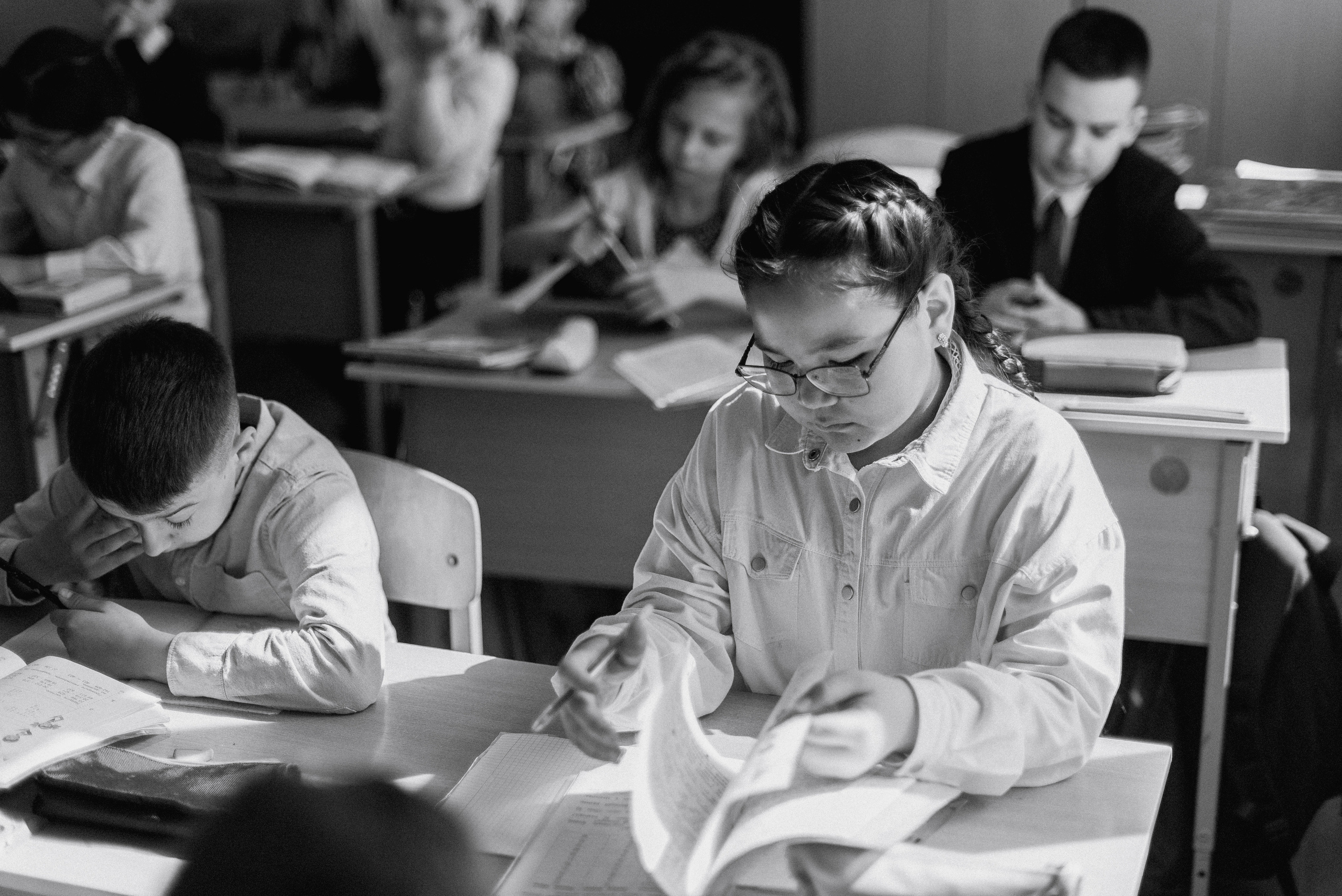 Школьная фотография. Семейный документальный фотограф в Волгограде Мариэта Додина