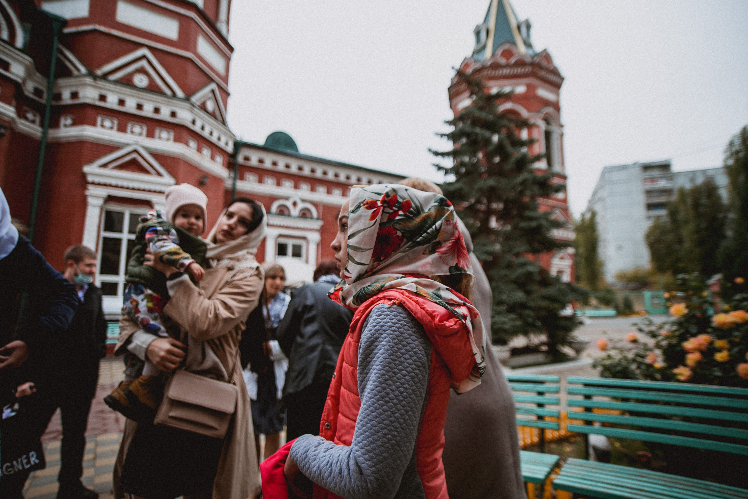 Крещение Анечки. Семейный документальный фотограф в Волгограде Мариэта Додина