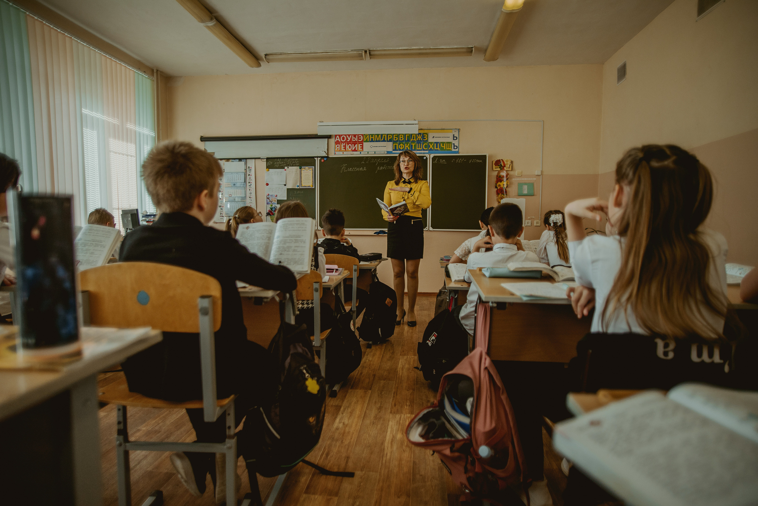 Школьная фотография. Семейный документальный фотограф в Волгограде Мариэта Додина