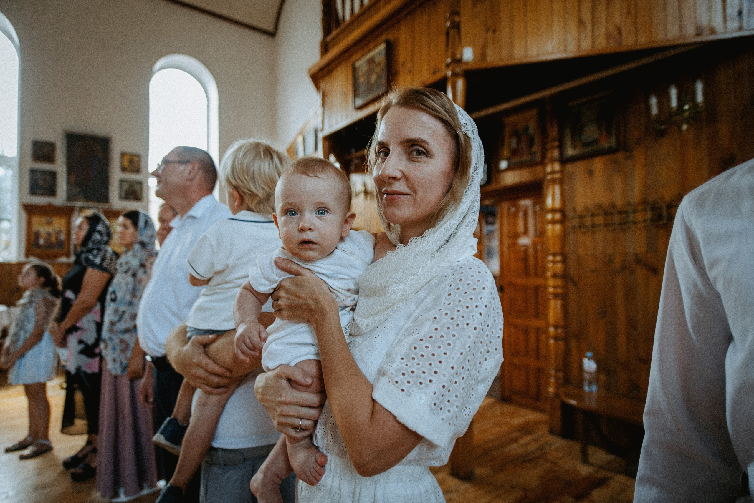 Крещение Ванечки и Гришечки. Семейный документальный фотограф в Волгограде Мариэта Додина