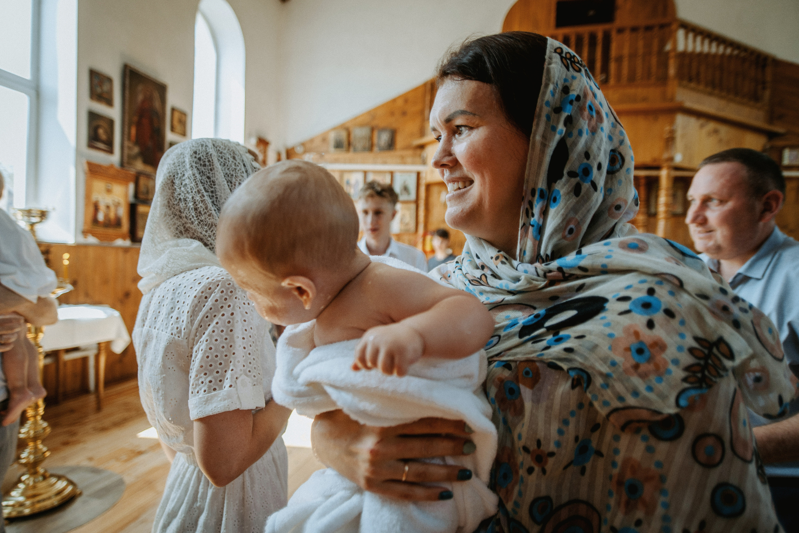 Крещение Ванечки и Гришечки. Семейный документальный фотограф в Волгограде Мариэта Додина