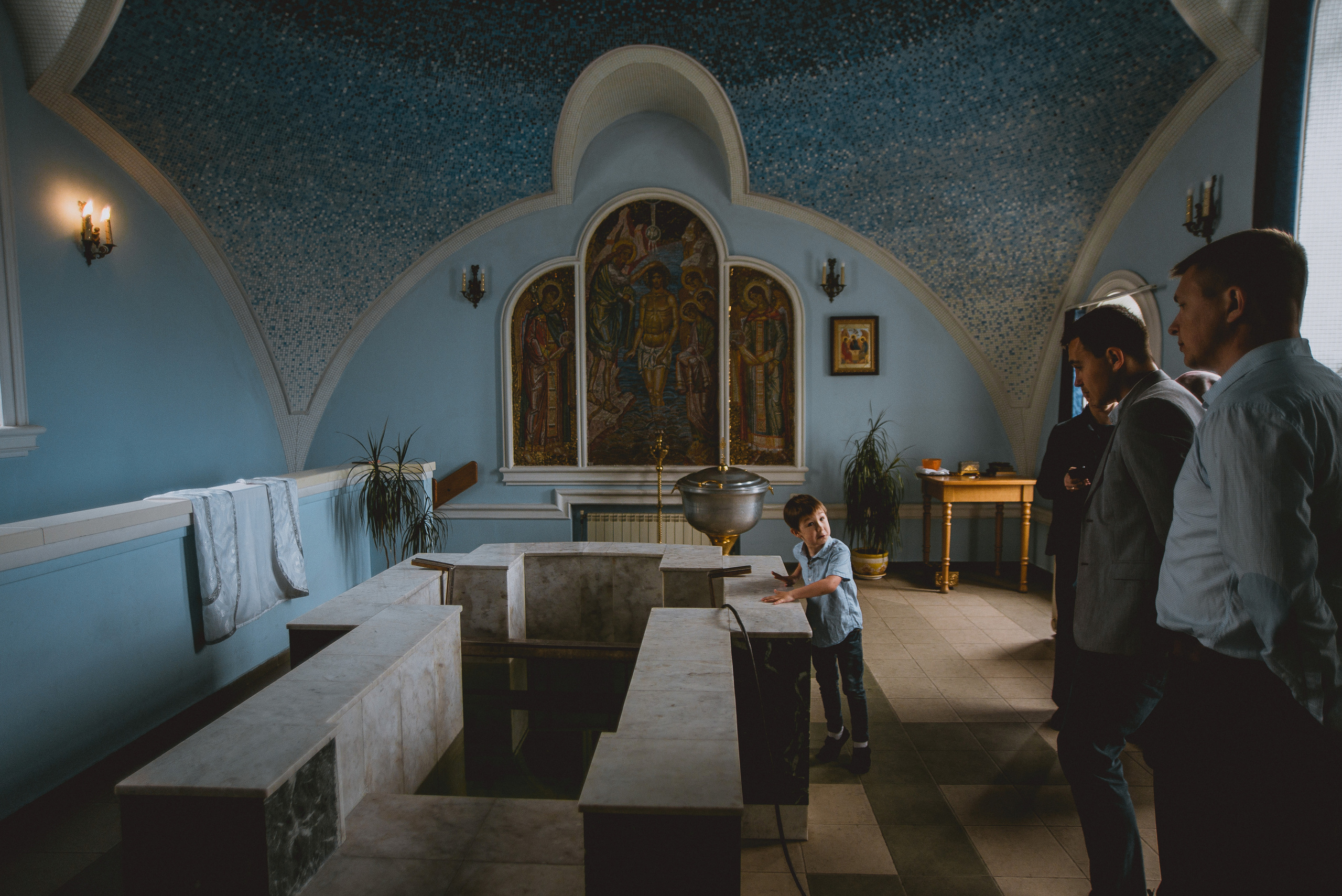 Крещение Полины. Семейный документальный фотограф в Волгограде Мариэта Додина